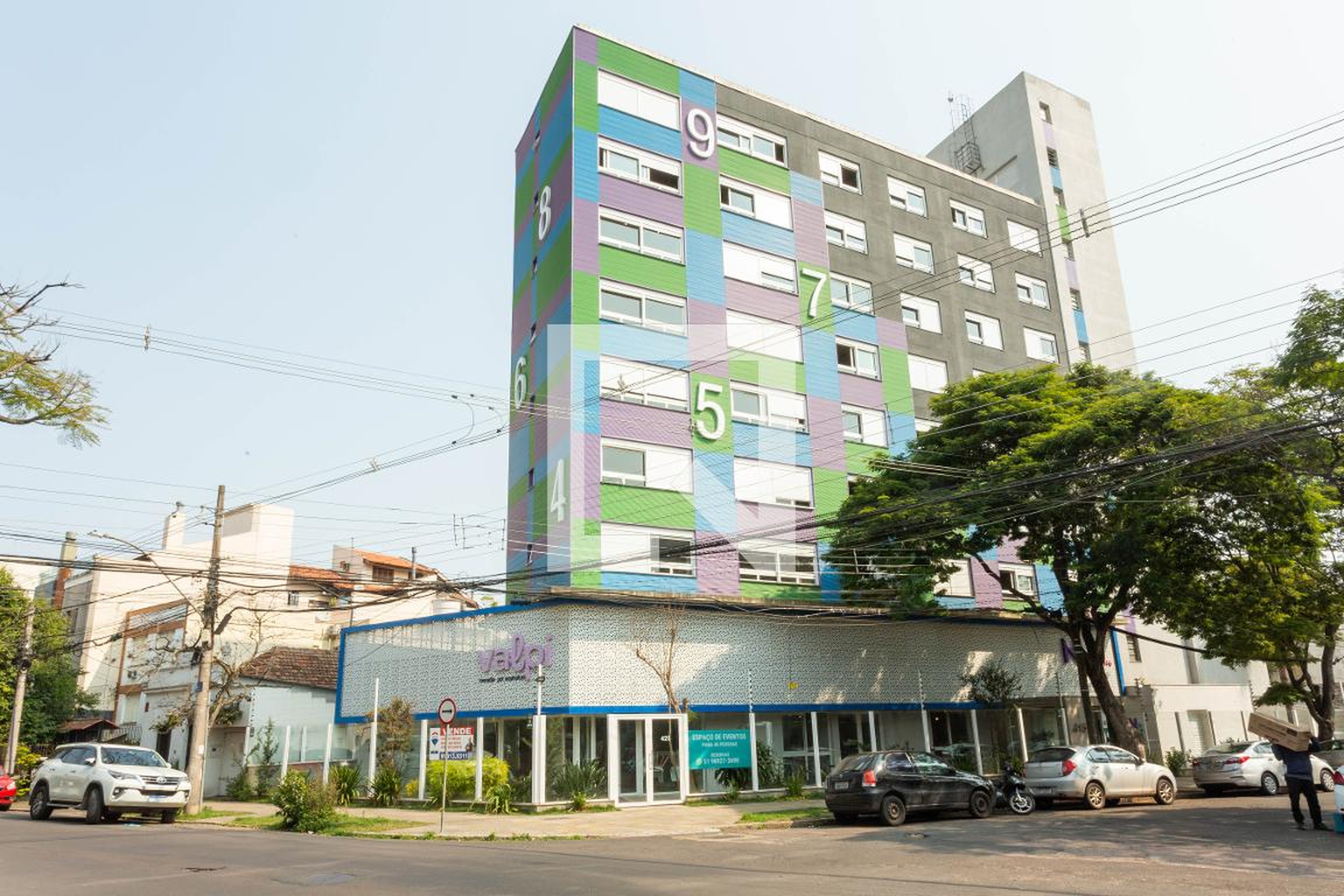 Fachada do Prédio Condomínio Valpi Coliving