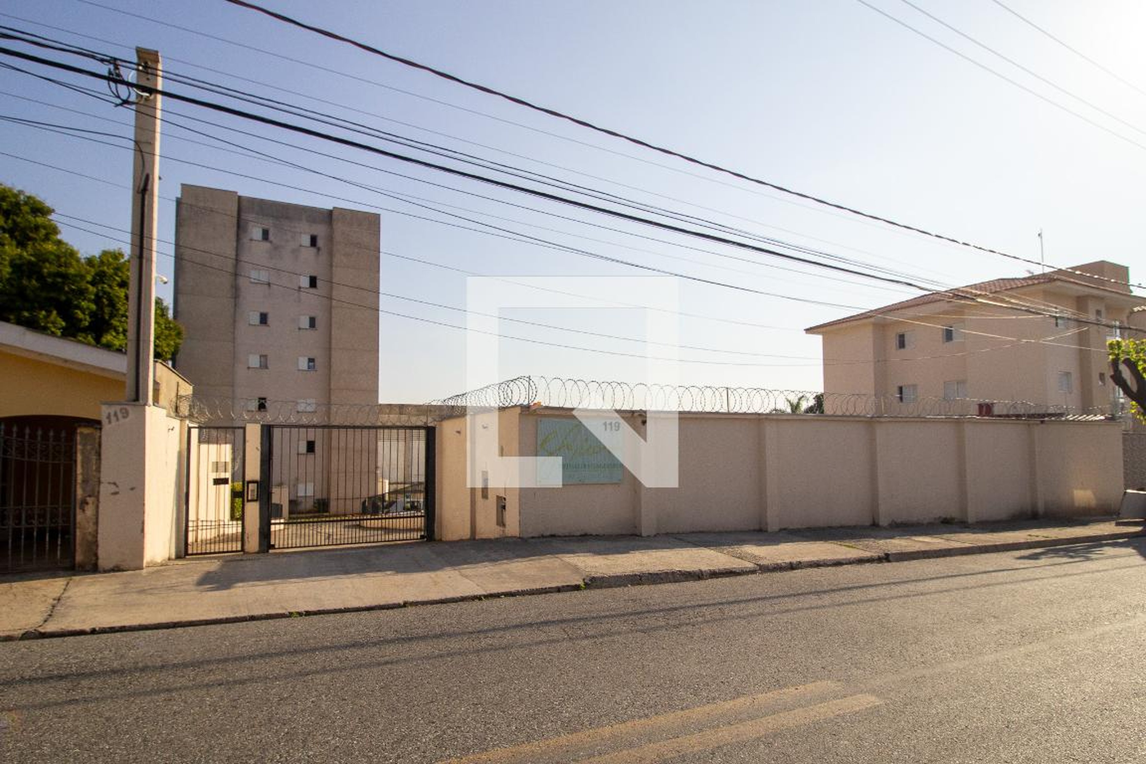 Fachada Condomínio em Rua Pedro Wurschig, 119