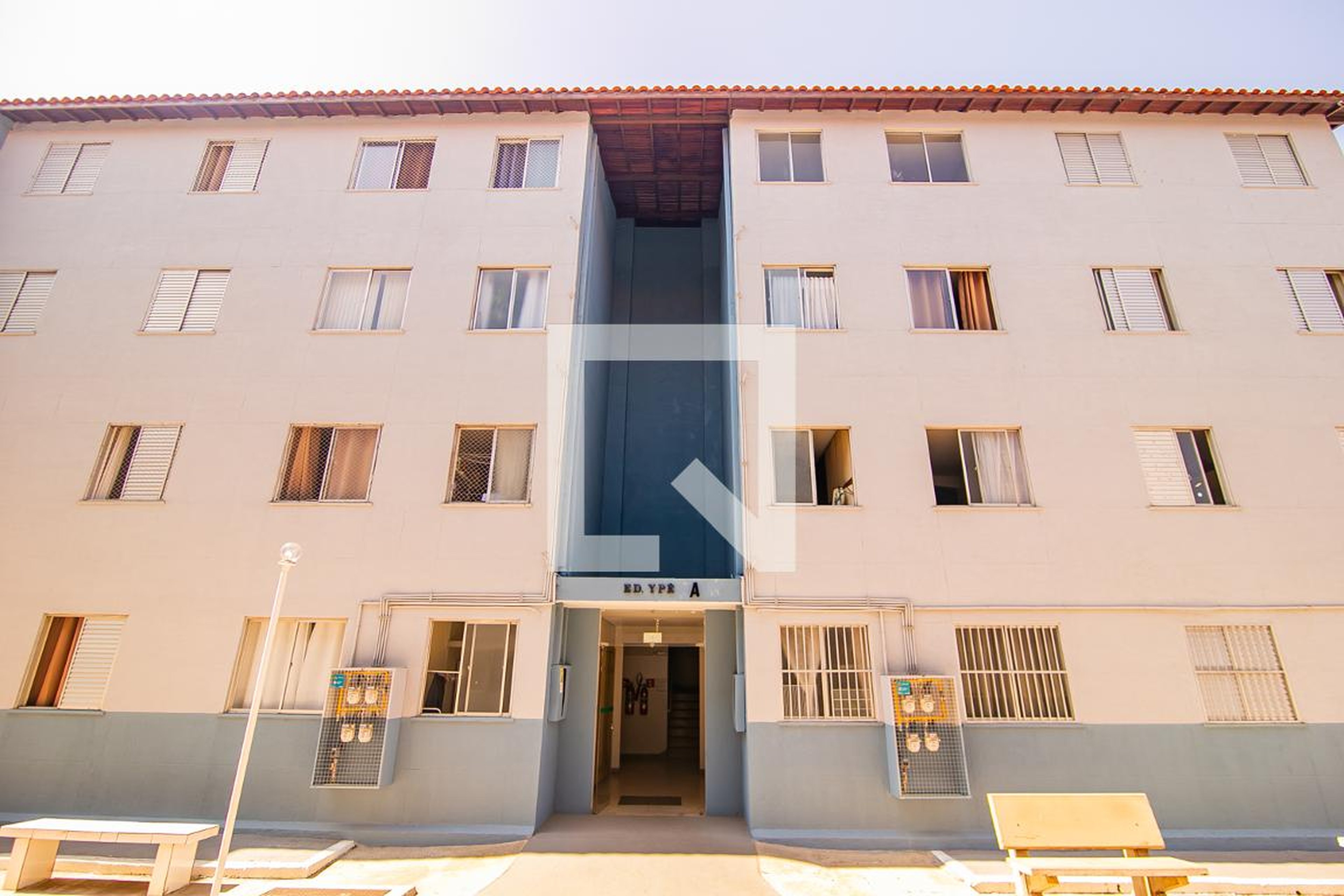 Fachada Condomínio Bosque dos Indaias