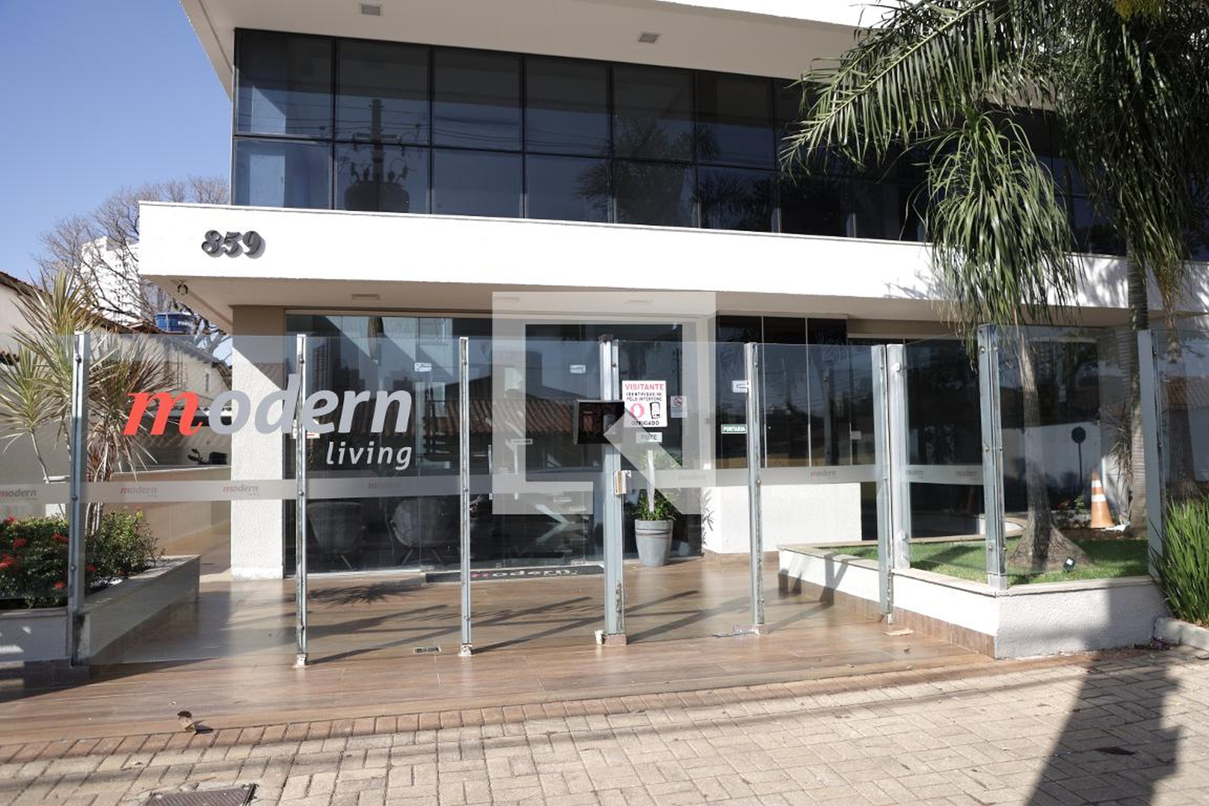 Fachada Condomínio Modern Living