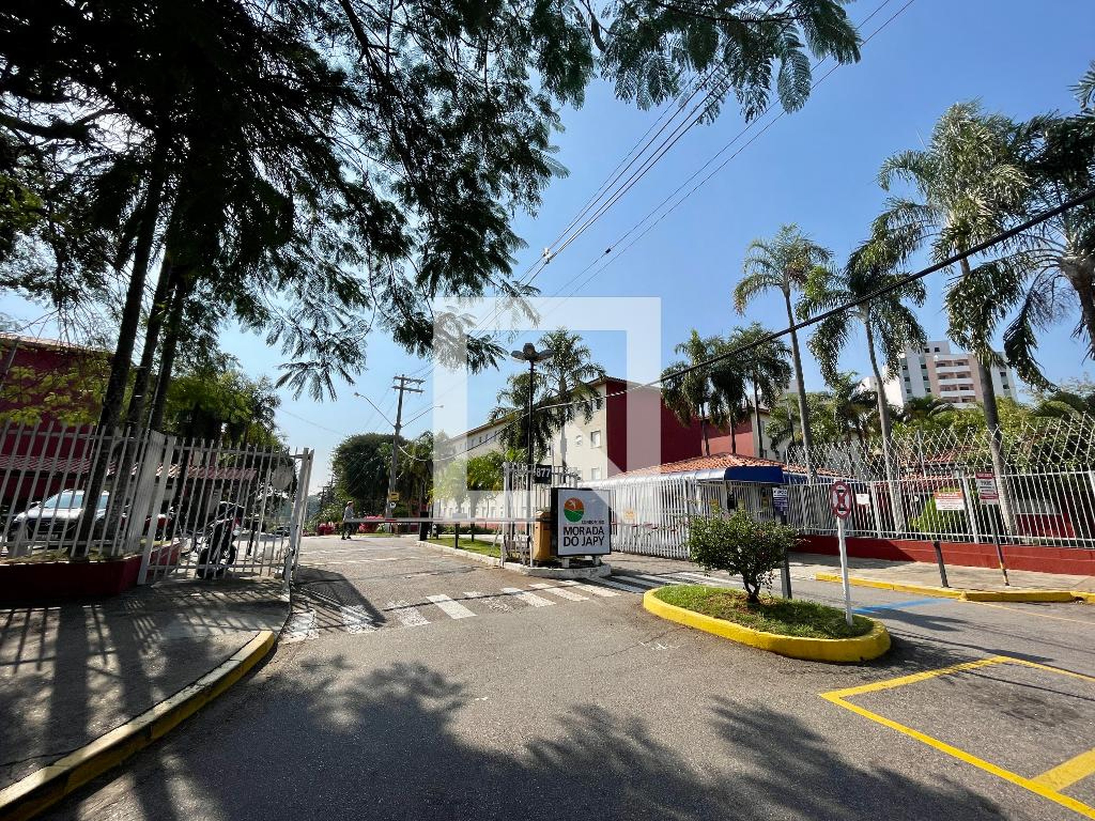 Fachada do Condomínio Condomínio Morada do Japy