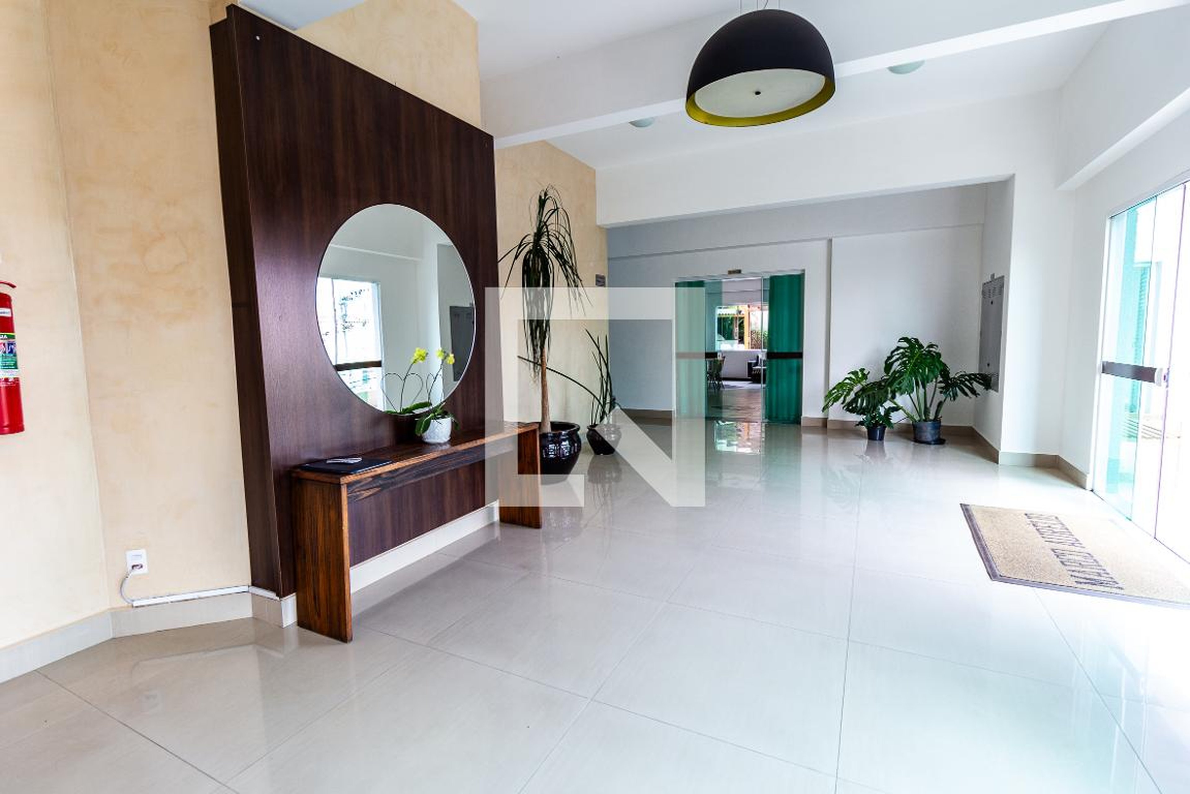 Hall de entrada - Residencial Marco Aurélio