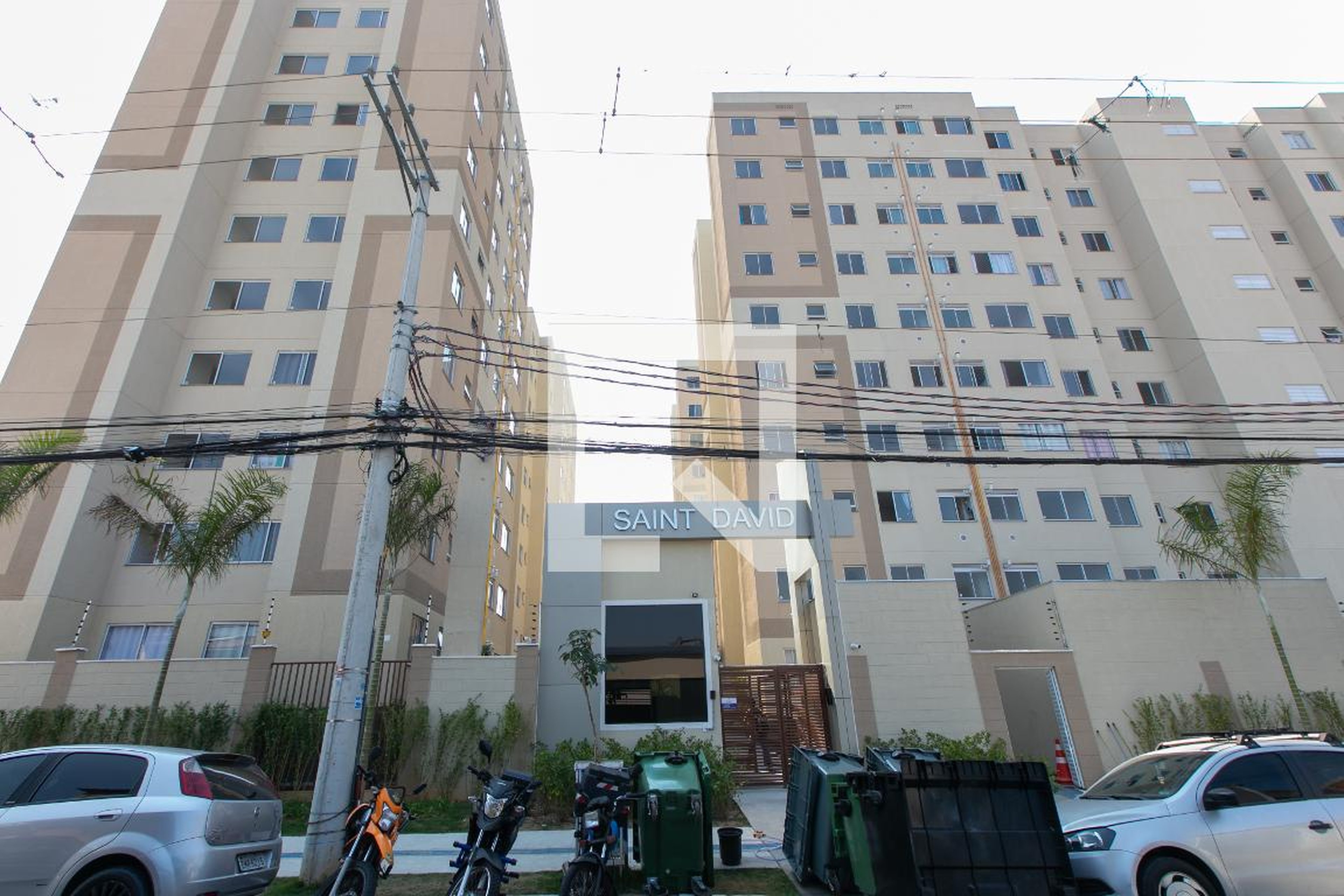 Fachada do Condomínio Condomínio Saint David Empreendimento MRV