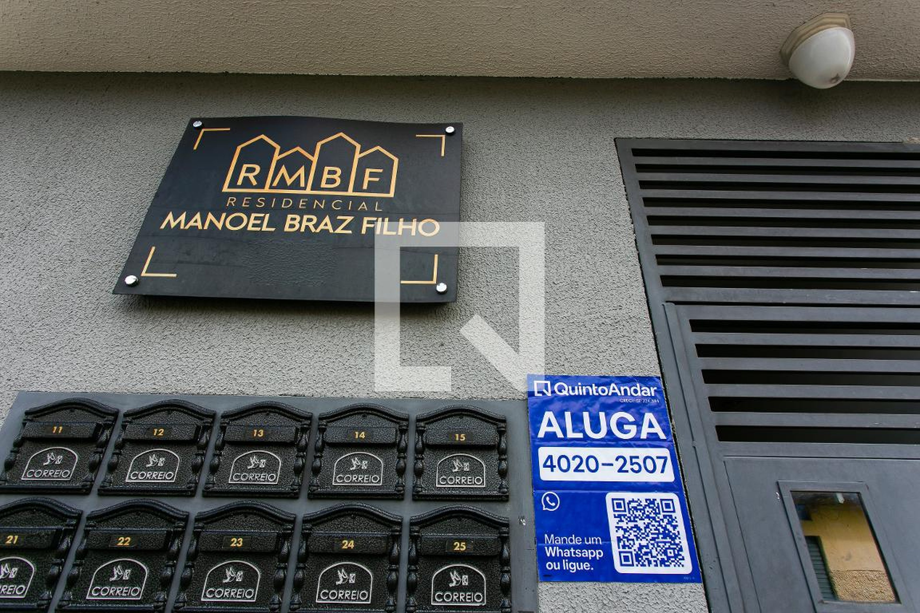 Fachada Condomínio em Rua Afonso Pena, 315