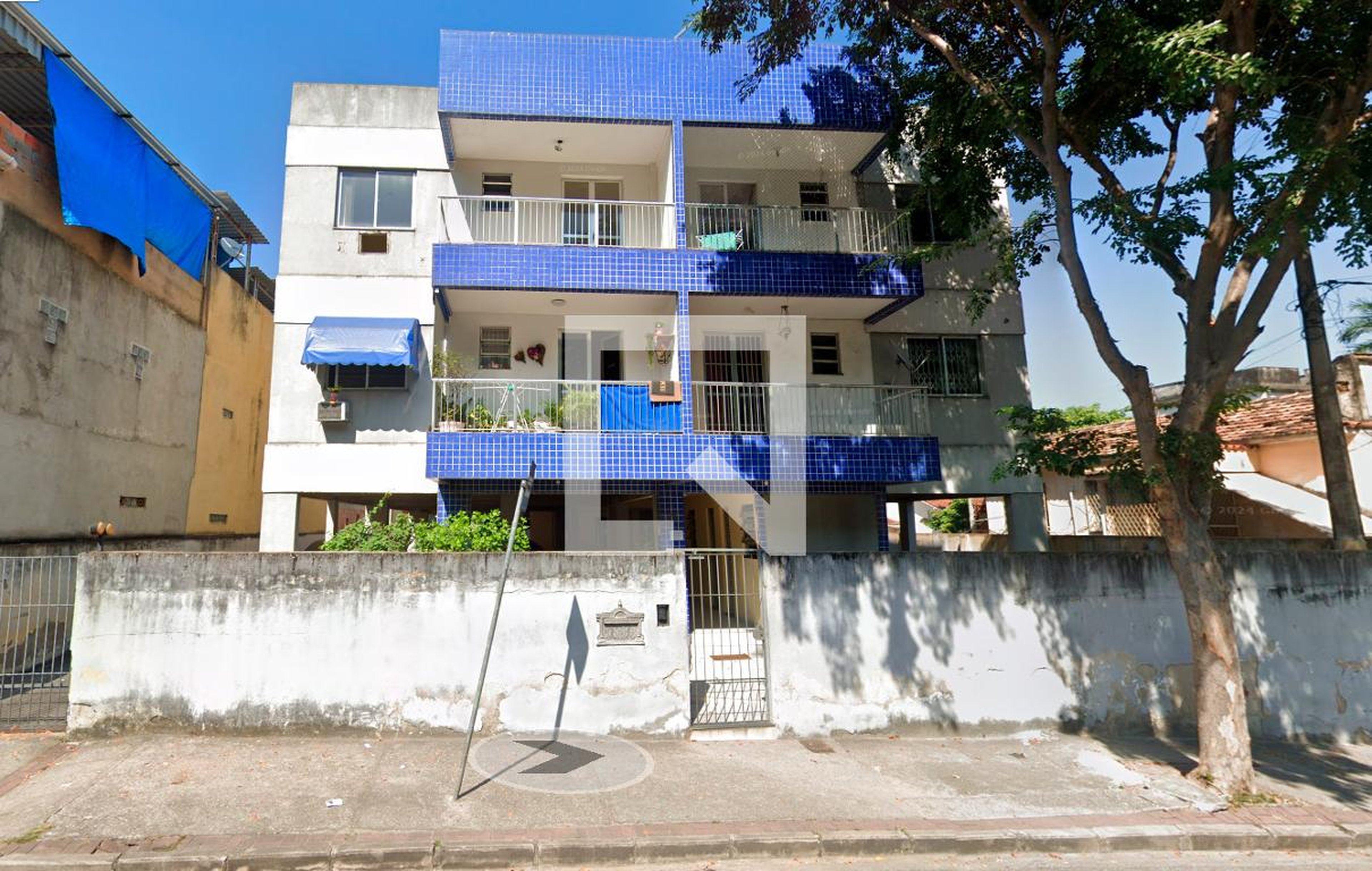 Fachada Condomínio em Rua Iguaçu, 307