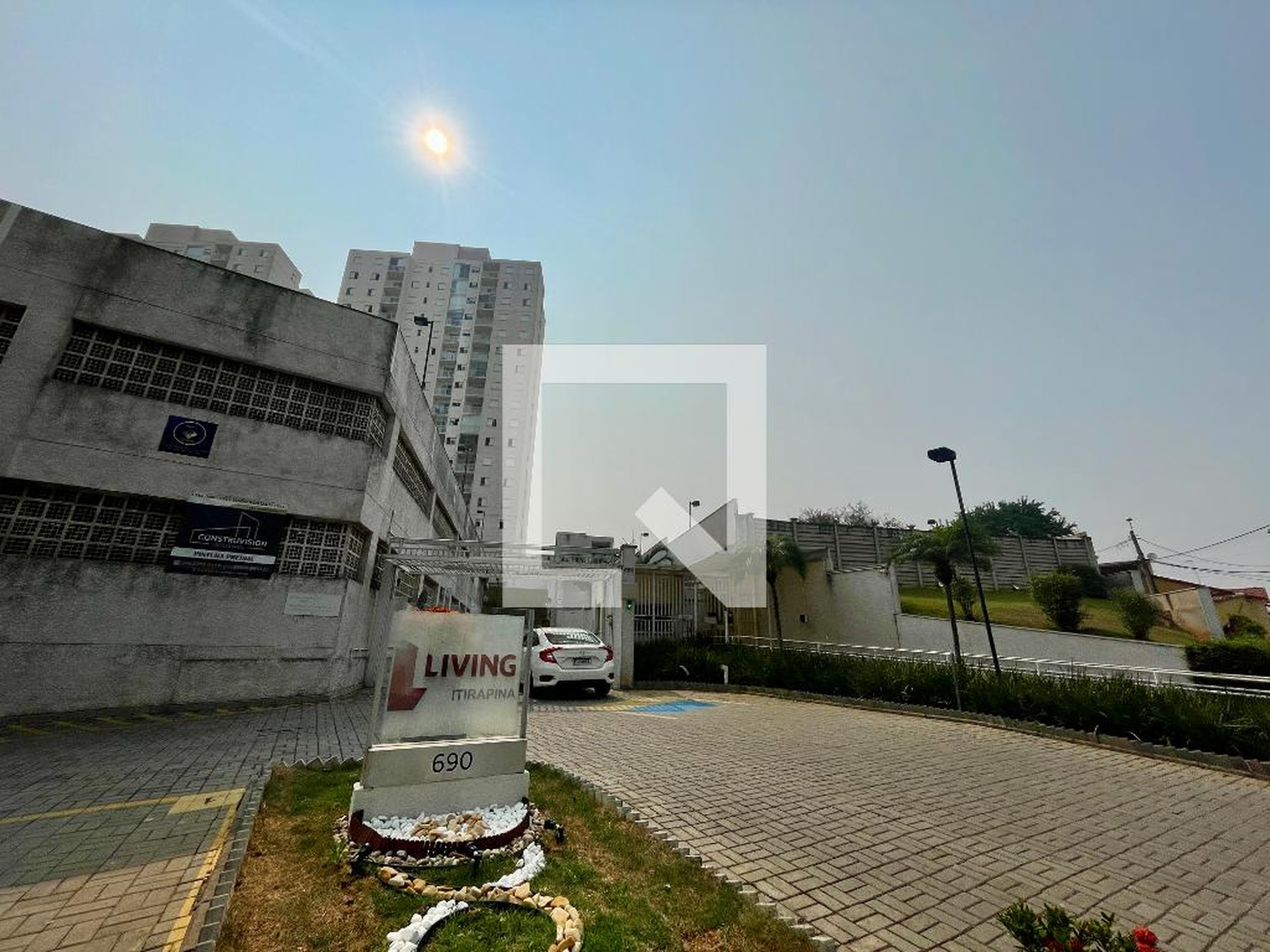 Fachada do condomínio Condomínio Living Itirapina