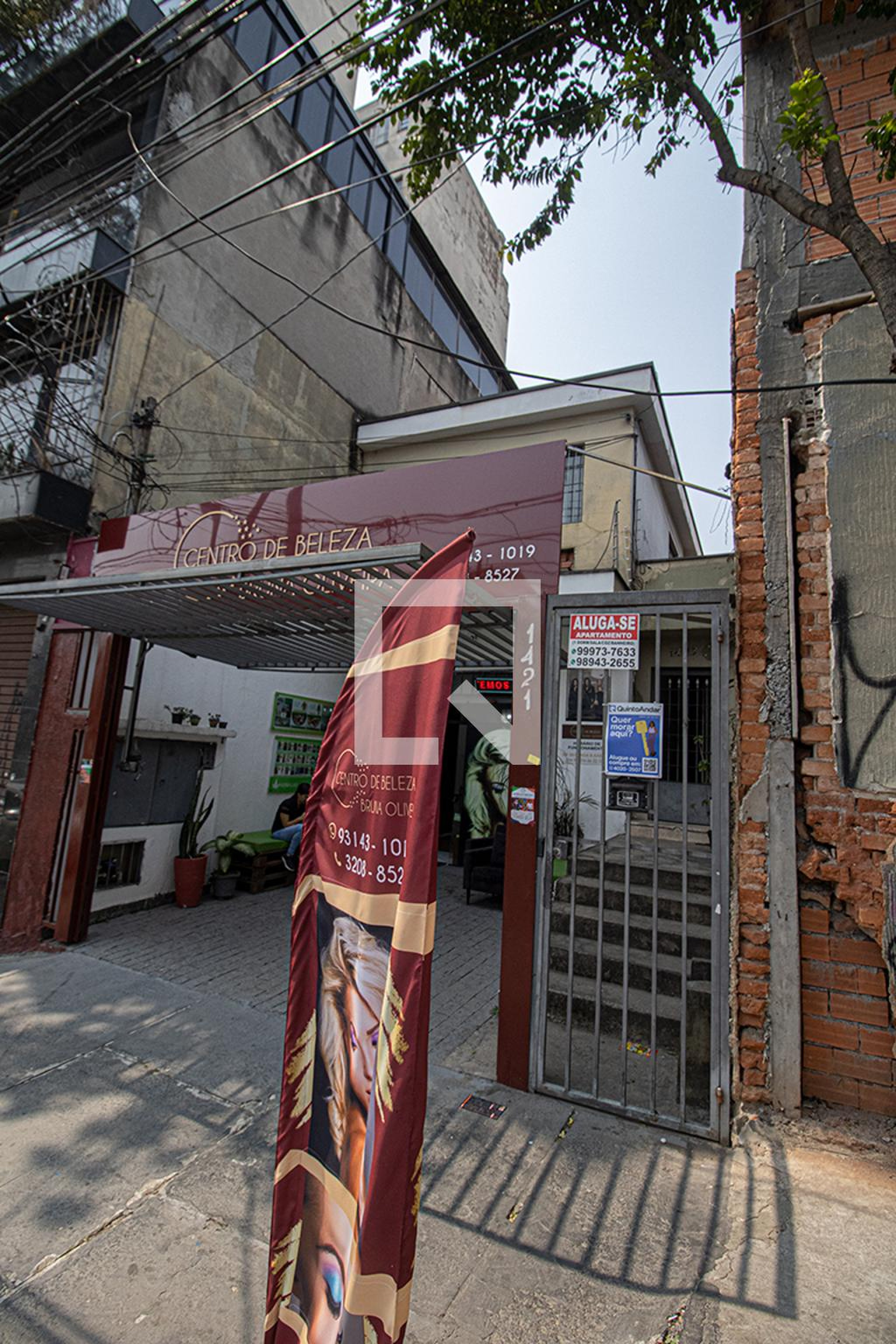 Fachada Condomínio em Rua Conselheiro Furtado, 1423