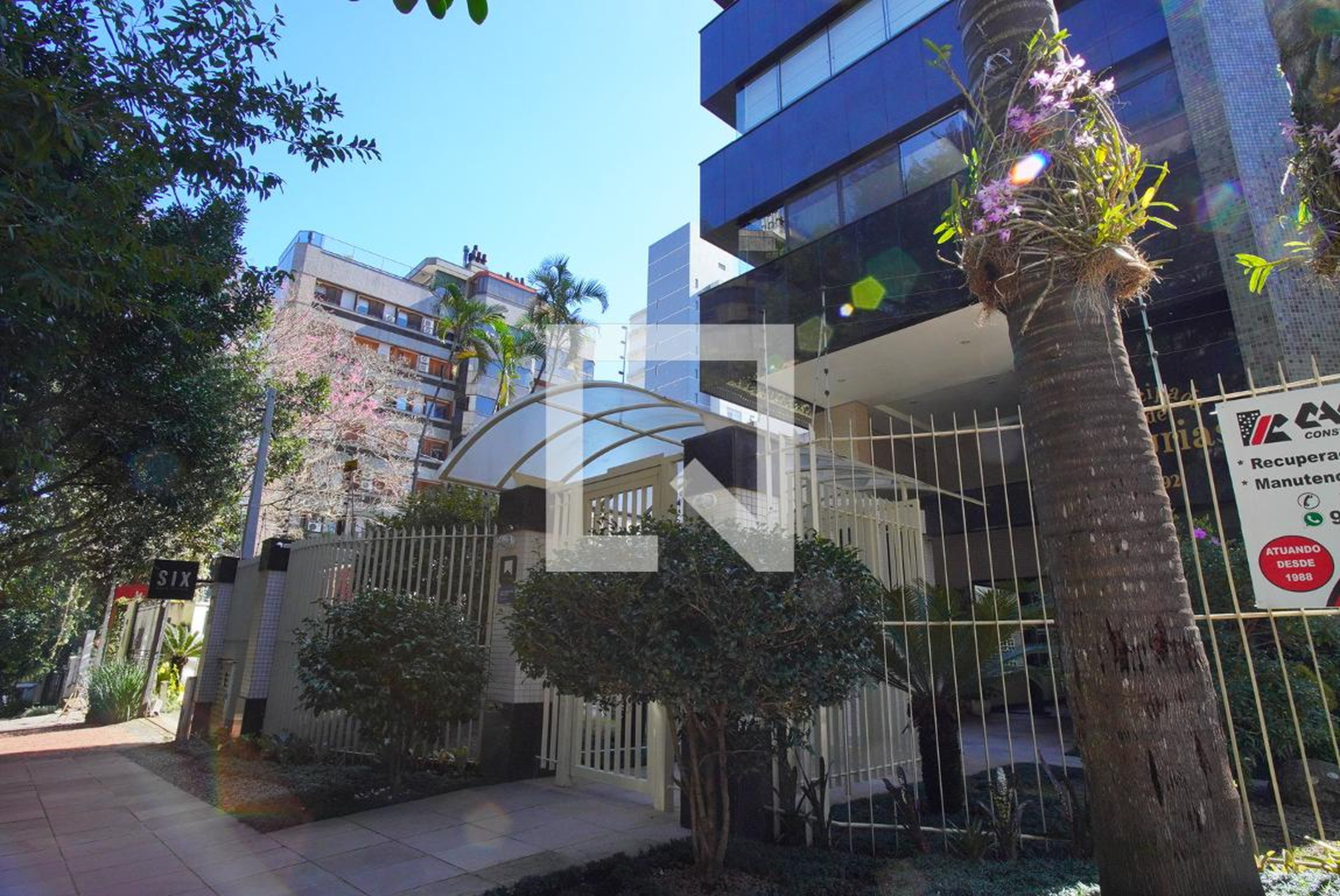 Fachada Condomínio em Avenida Bagé, 1292