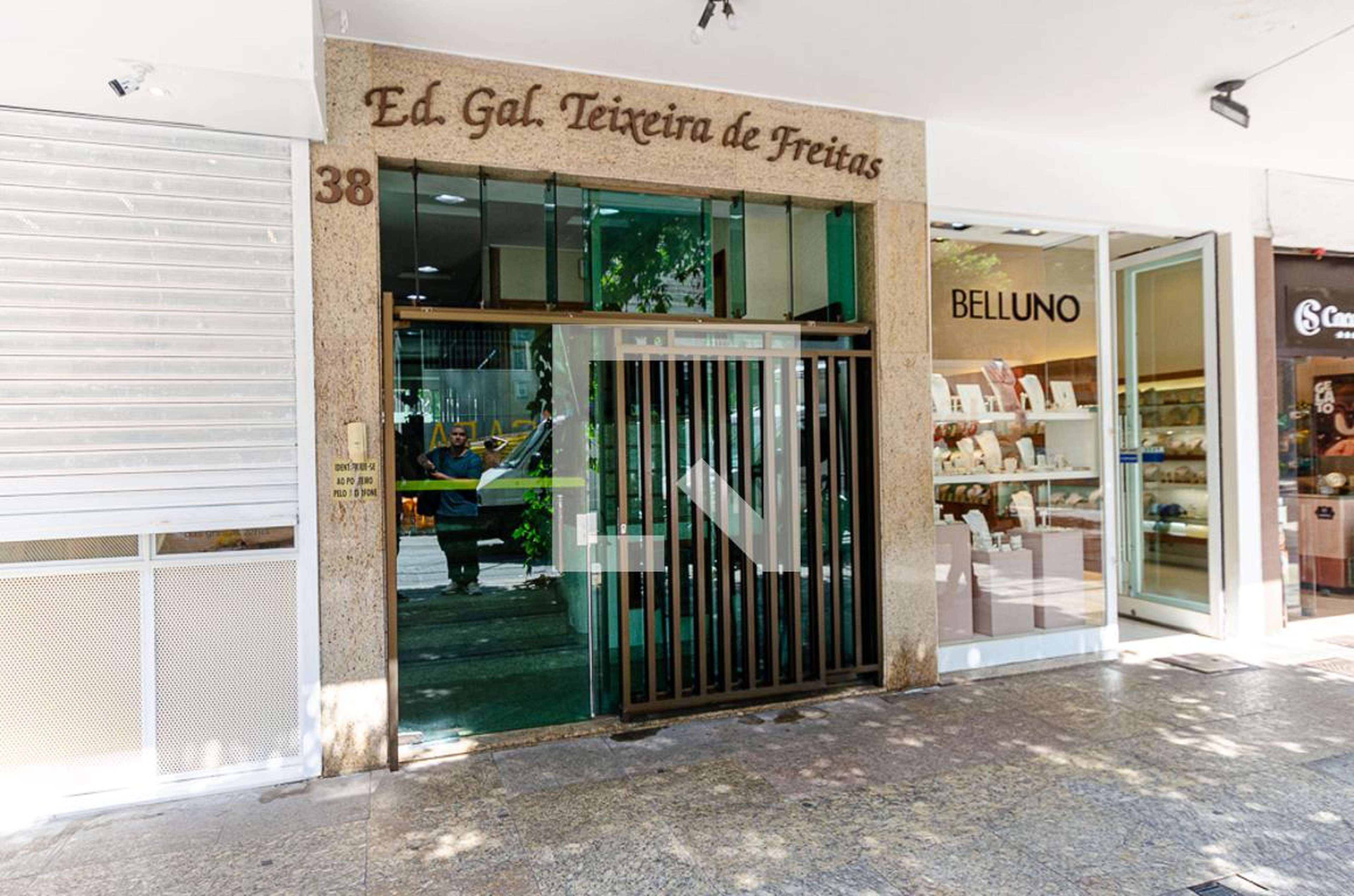 Entrada - Edifício Galeria Teixeira de Freitas
