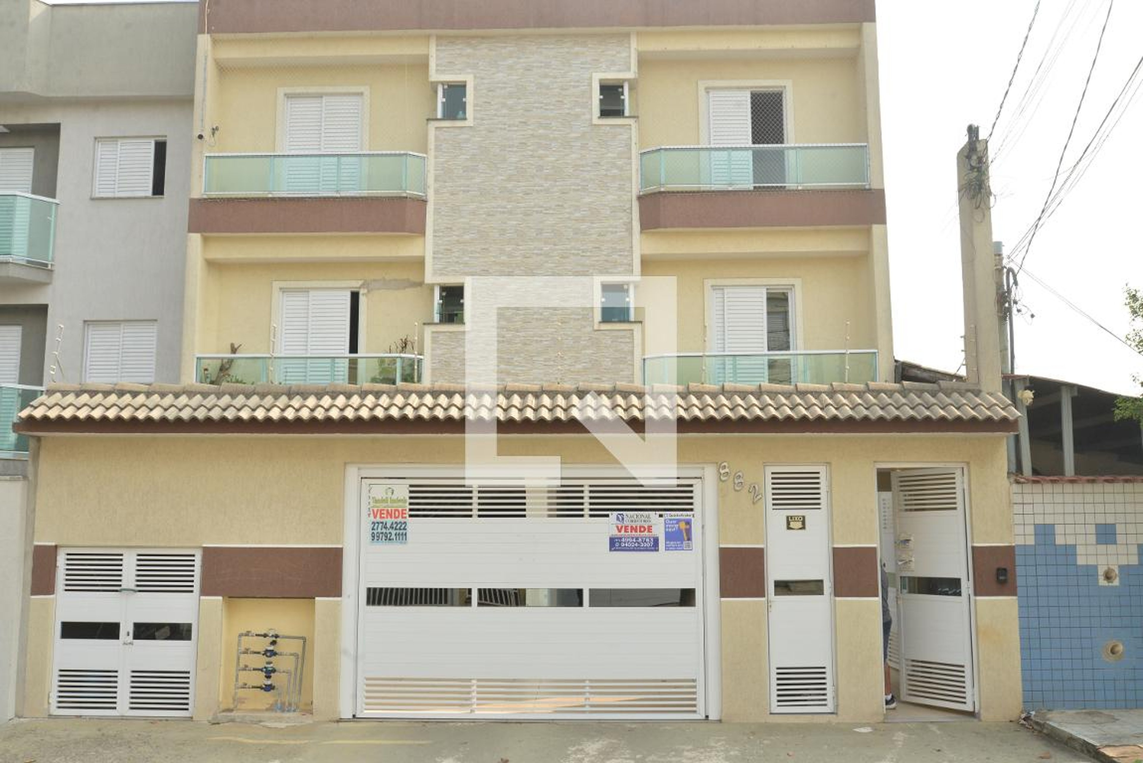 Fachada Condomínio em Rua Apalaches, 882