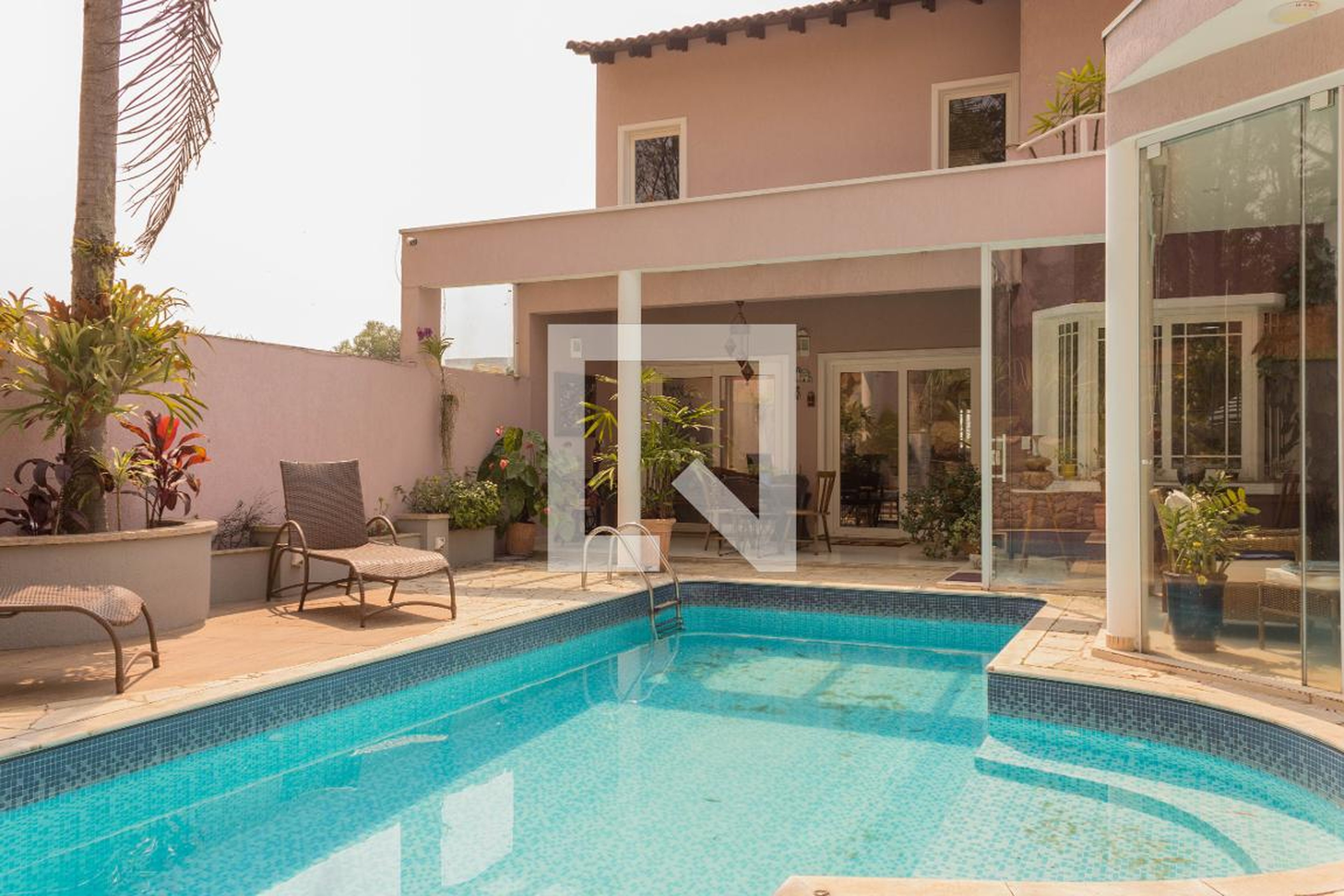 Área da piscina - Swiss Park SBC