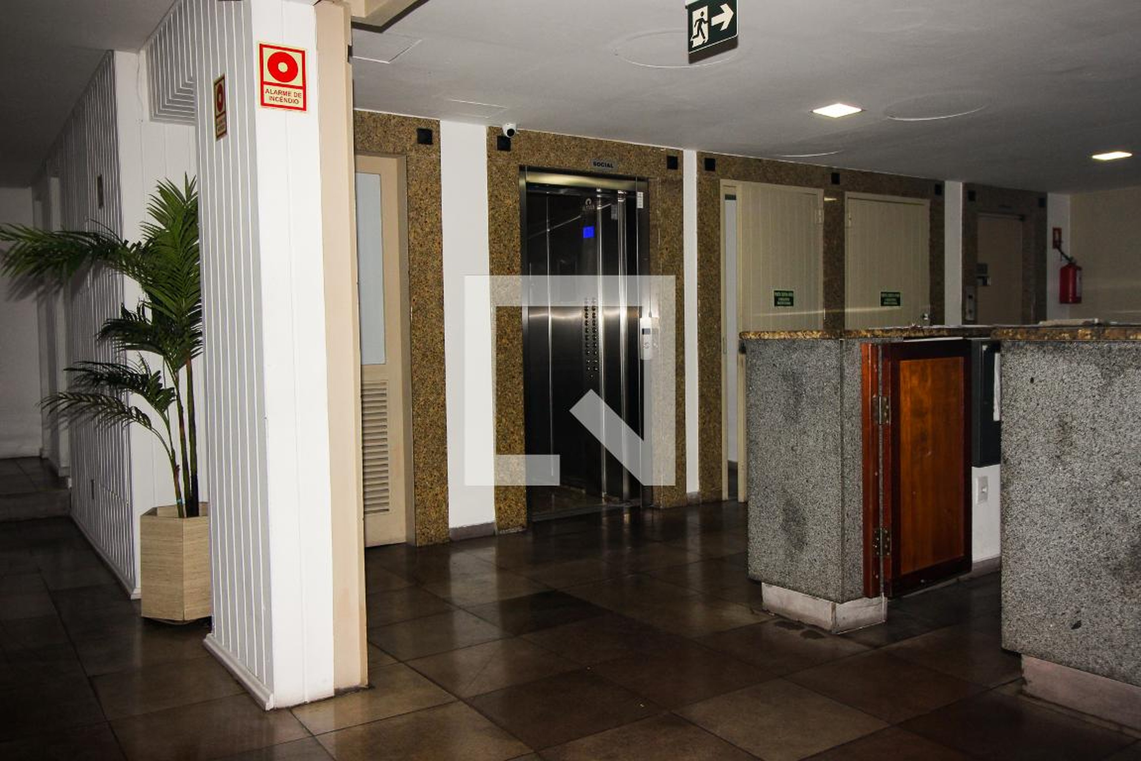 Hall de entrada - Residencial Suíte Service