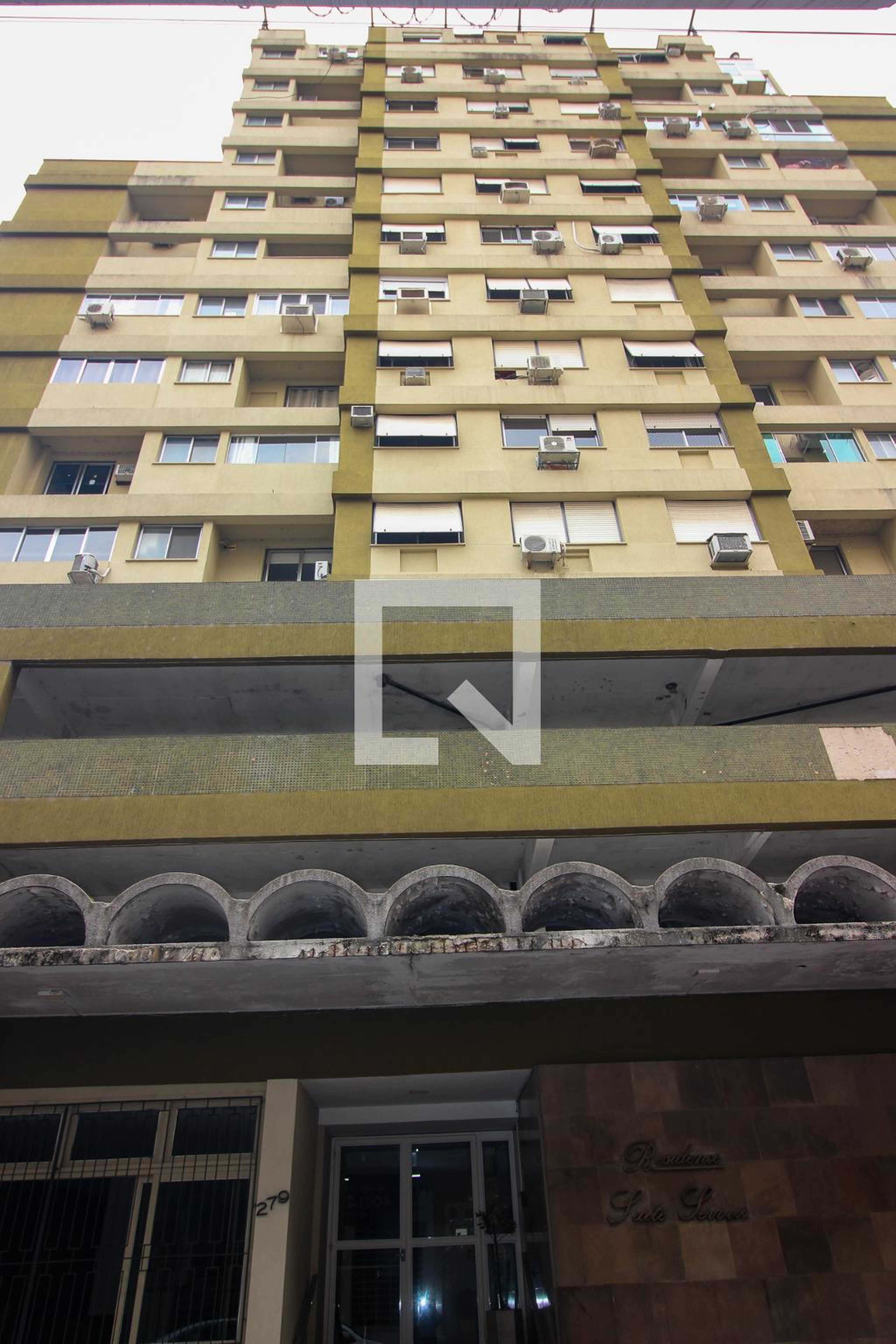 Fachada do Prédio Residencial Suíte Service