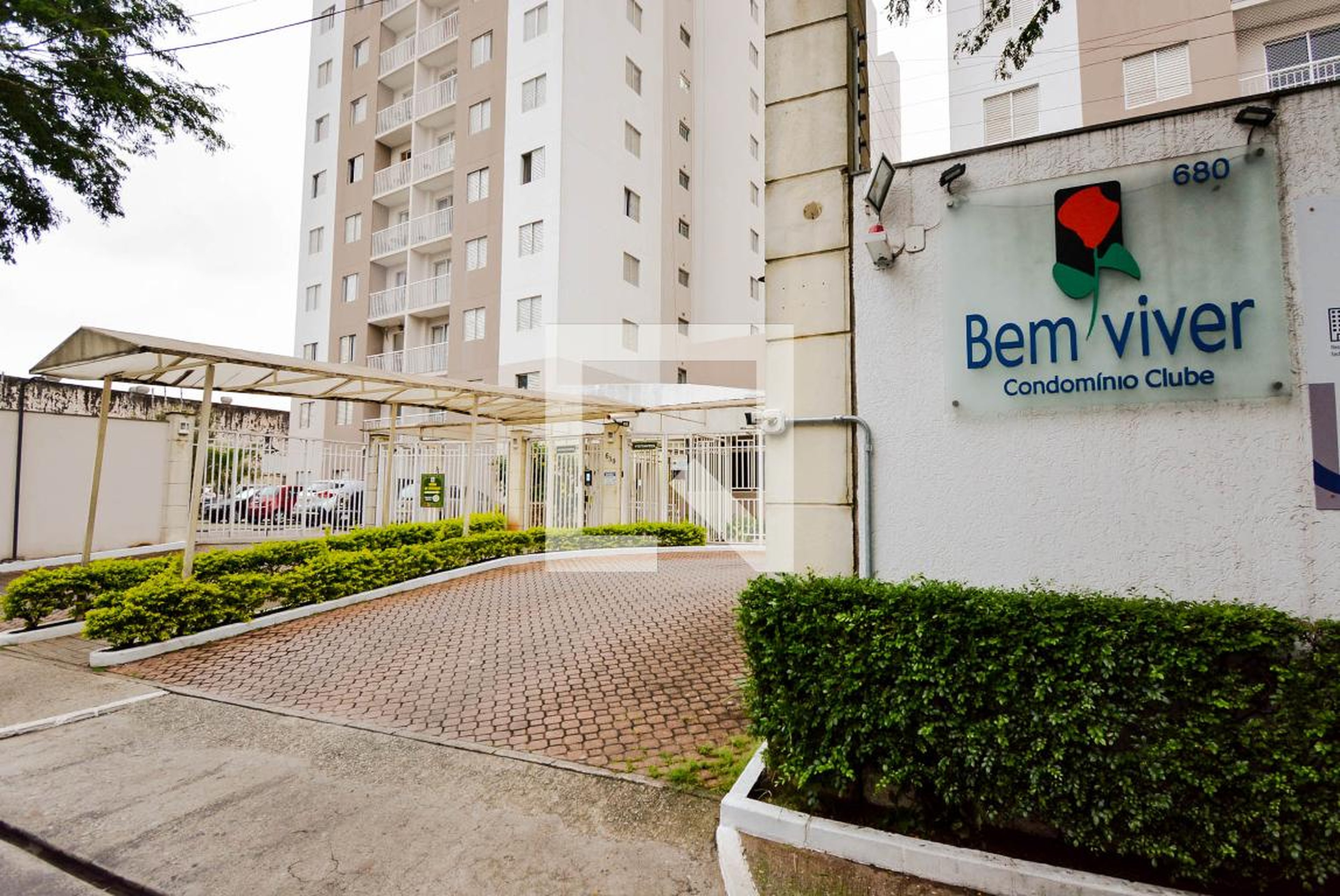 Fachada do Condomínio Condomínio Bem Viver