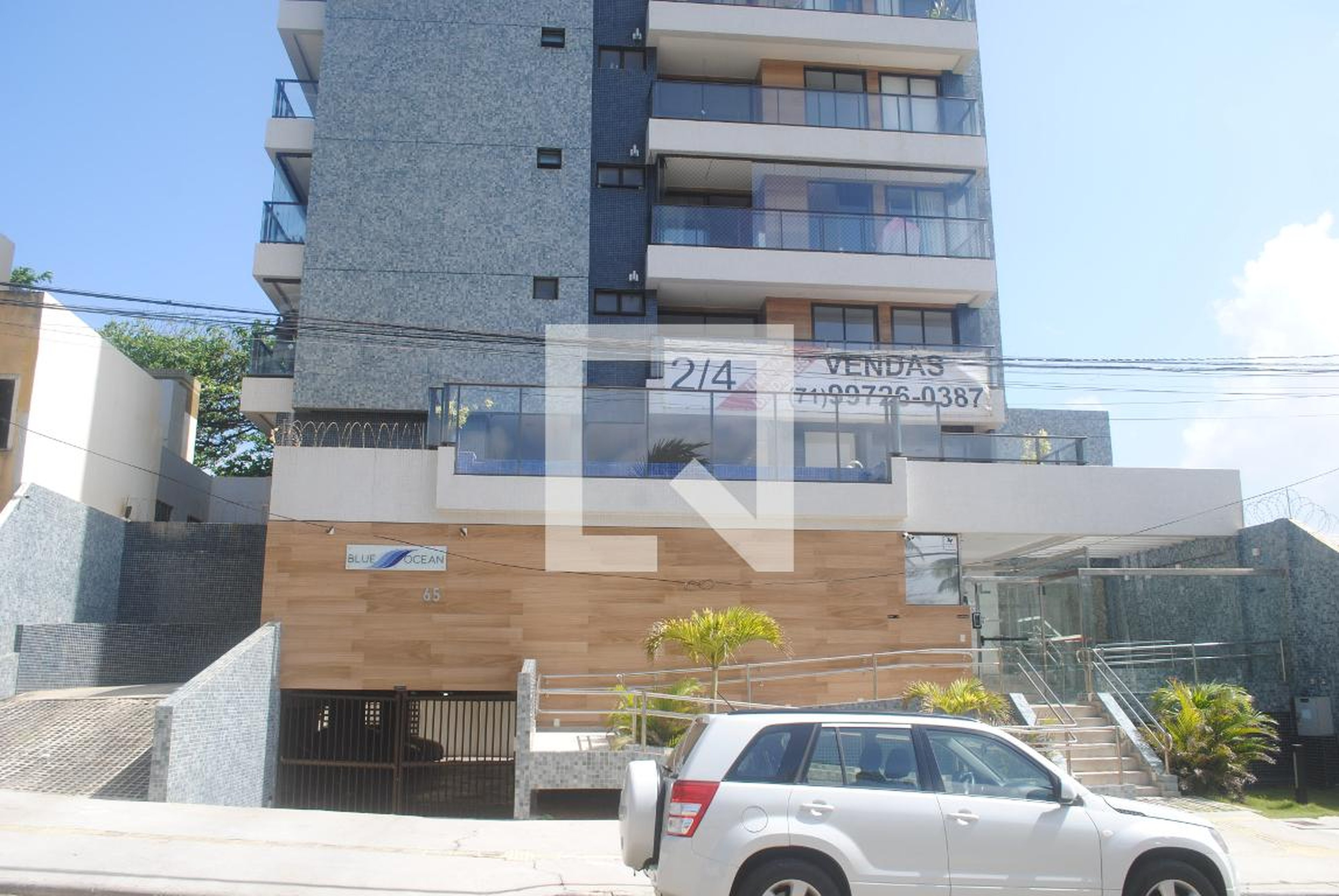 Fachada Condomínio Blue Ocean Residencial