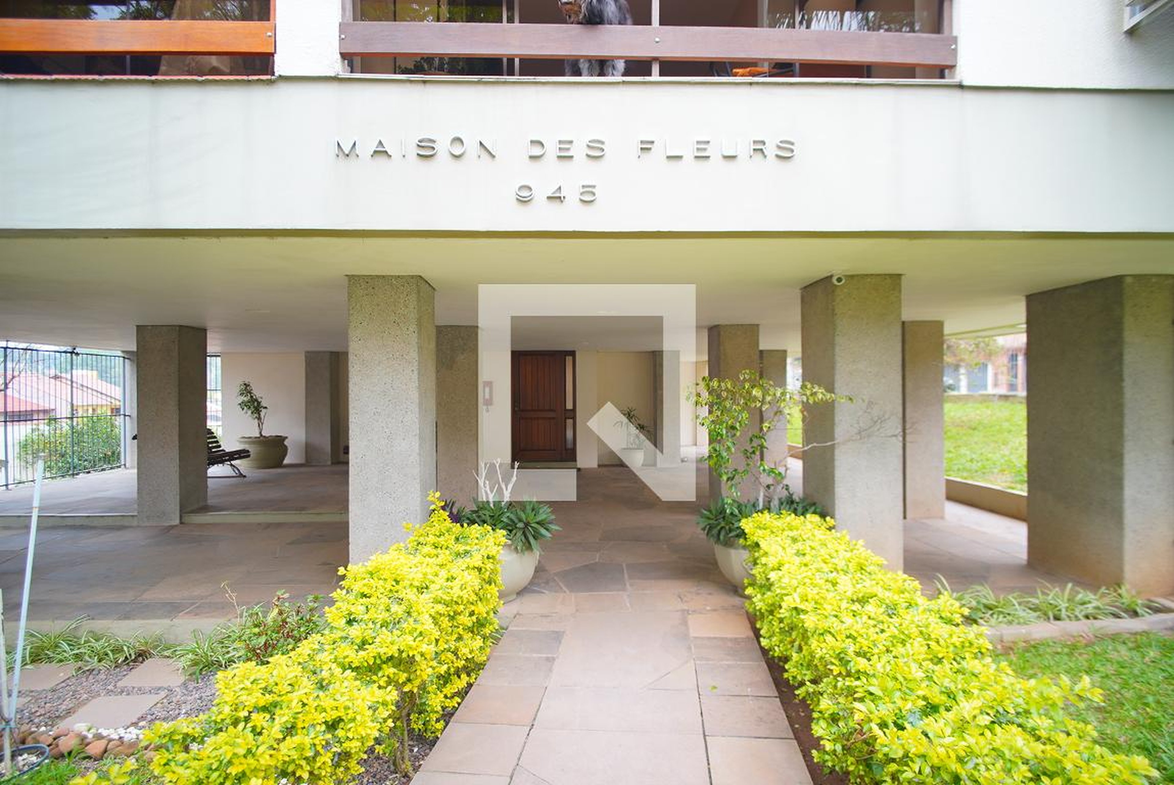 Fachada do Prédio Edifício Maison Des Fleurs