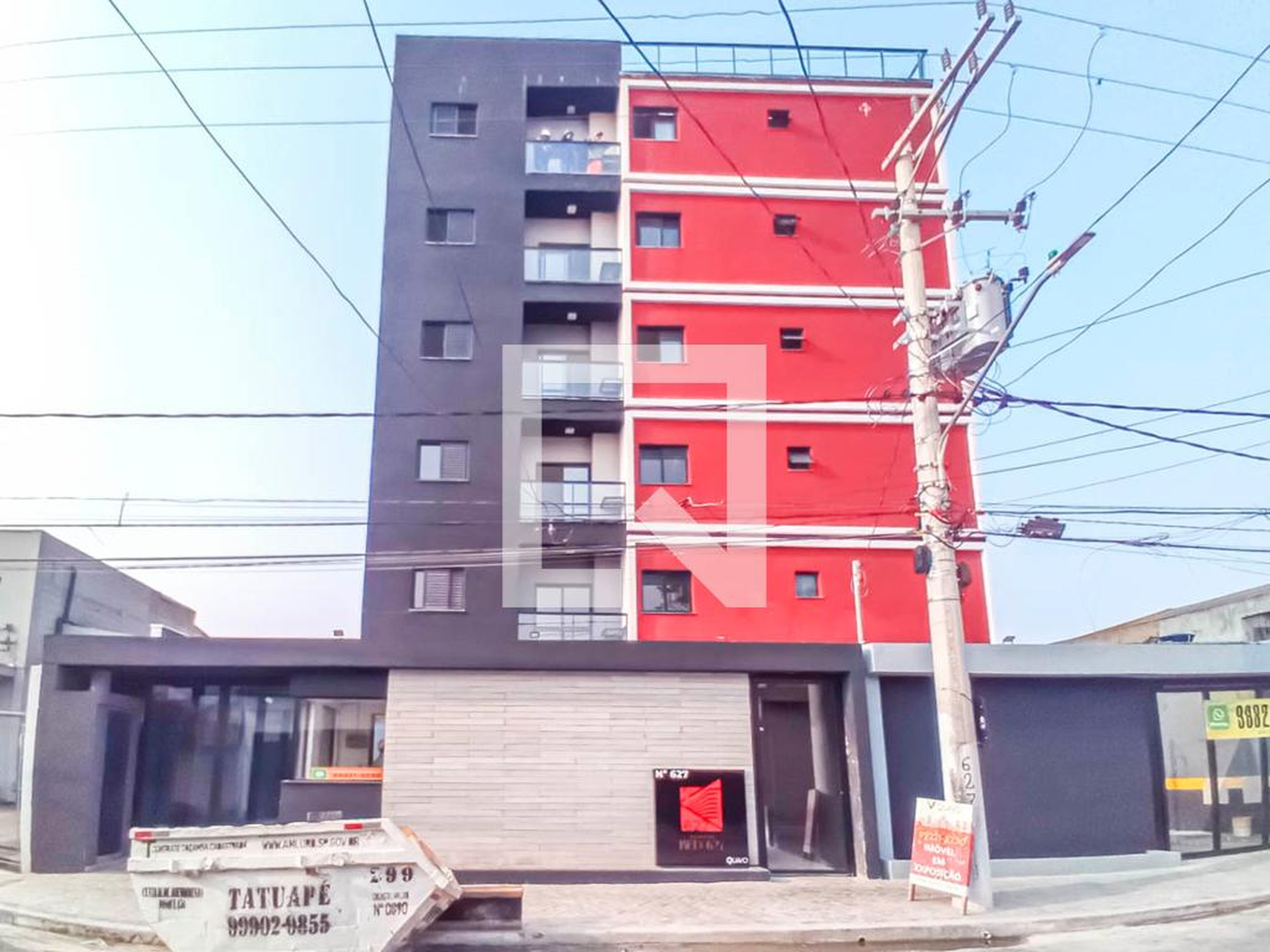 Fachada Condomínio em Rua Vacanga, 625