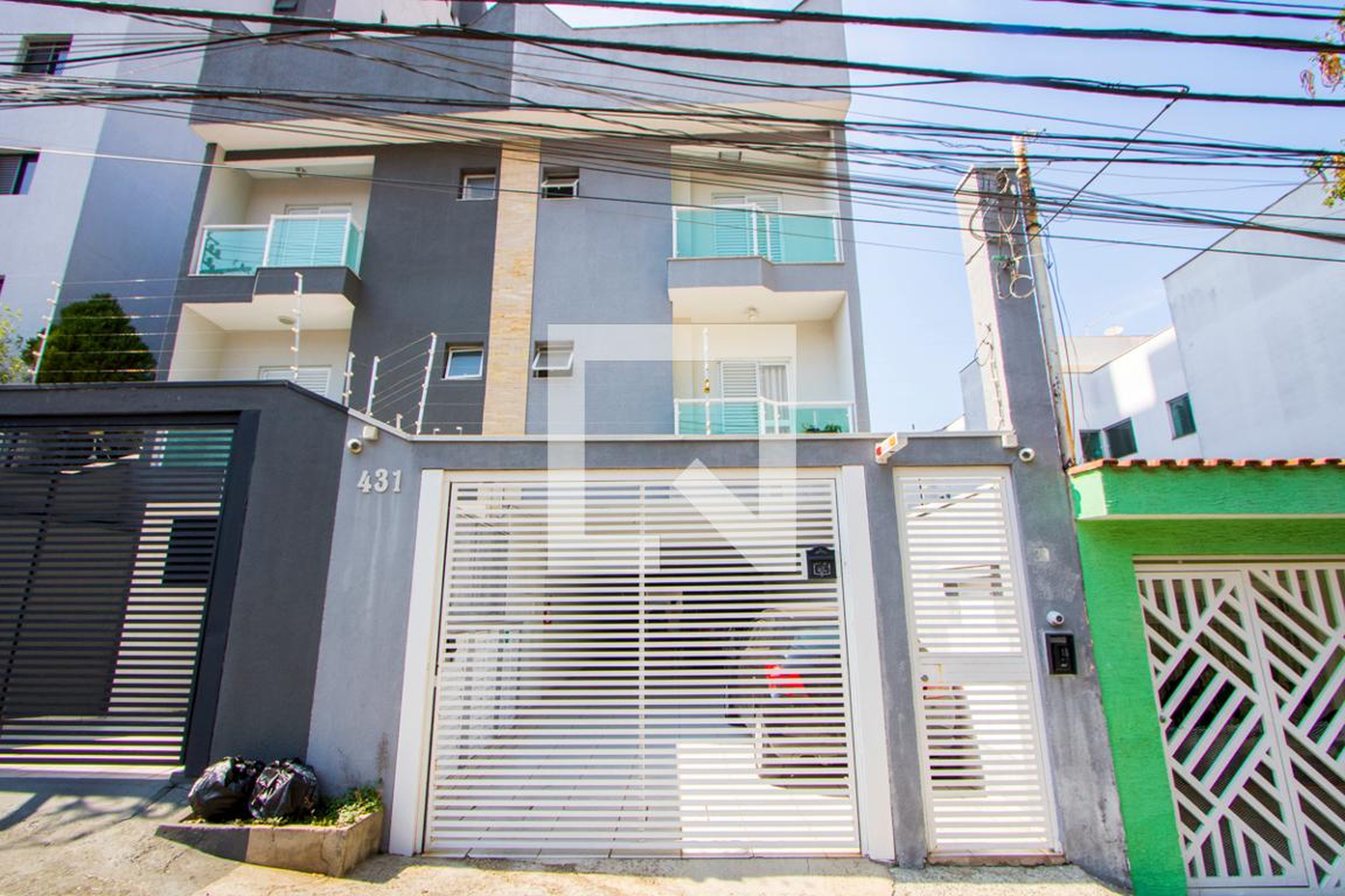 Fachada Condomínio em Rua Atibaia, 431