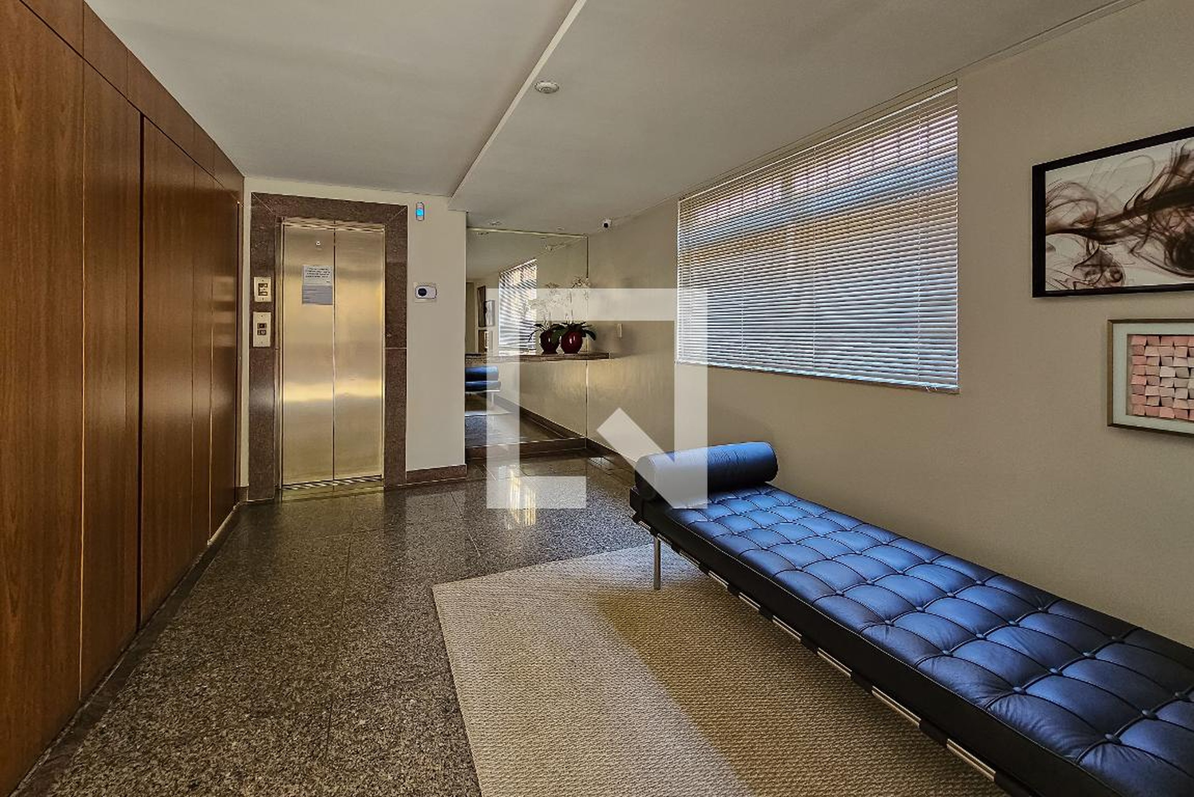 Hall de entrada Edifício Walter Haddad