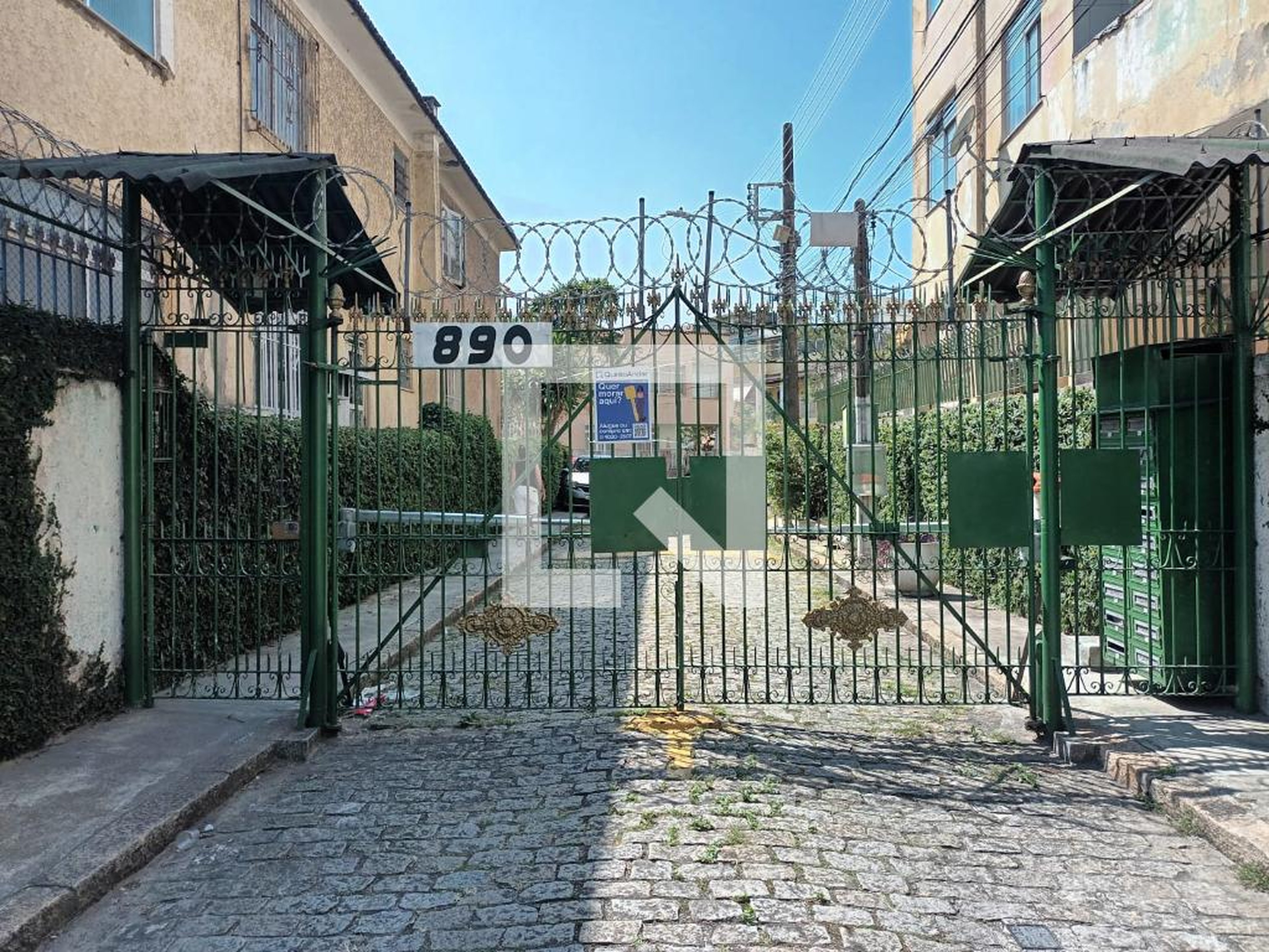 Fachada Condomínio em Rua Aquidabã, 890