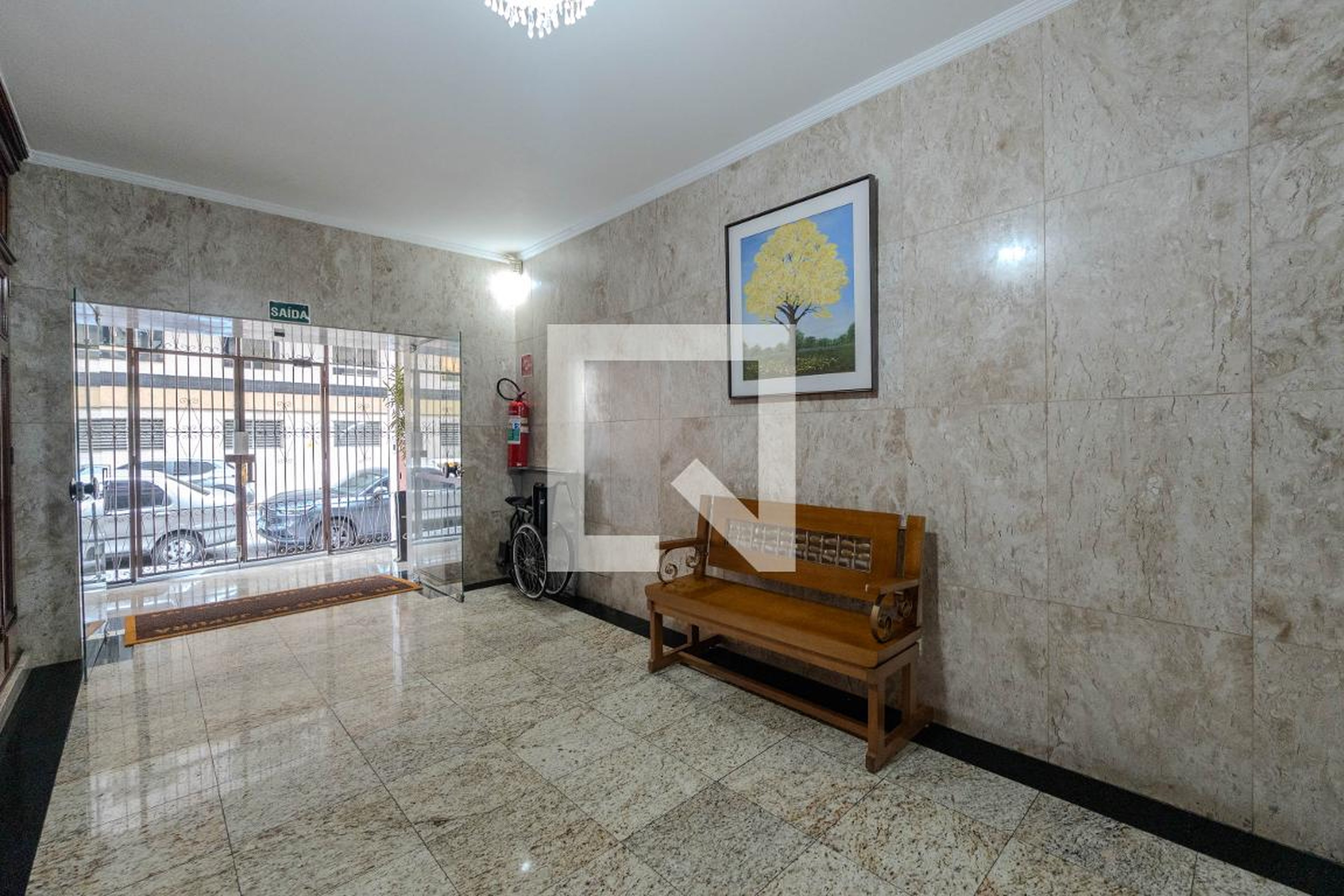 Hall de entrada - Edifício Barão Japurá