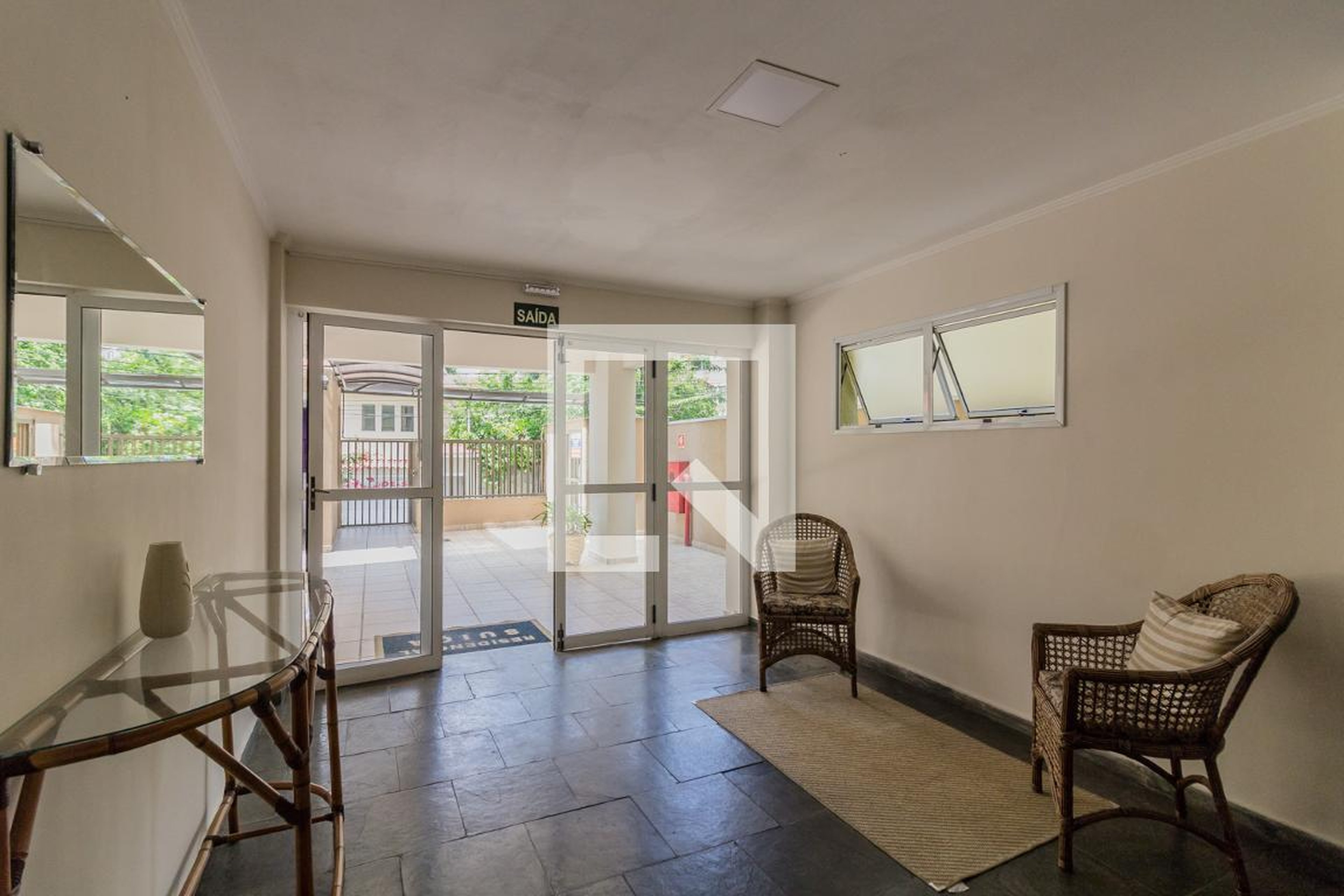 Hall de entrada - Residencial Suiça