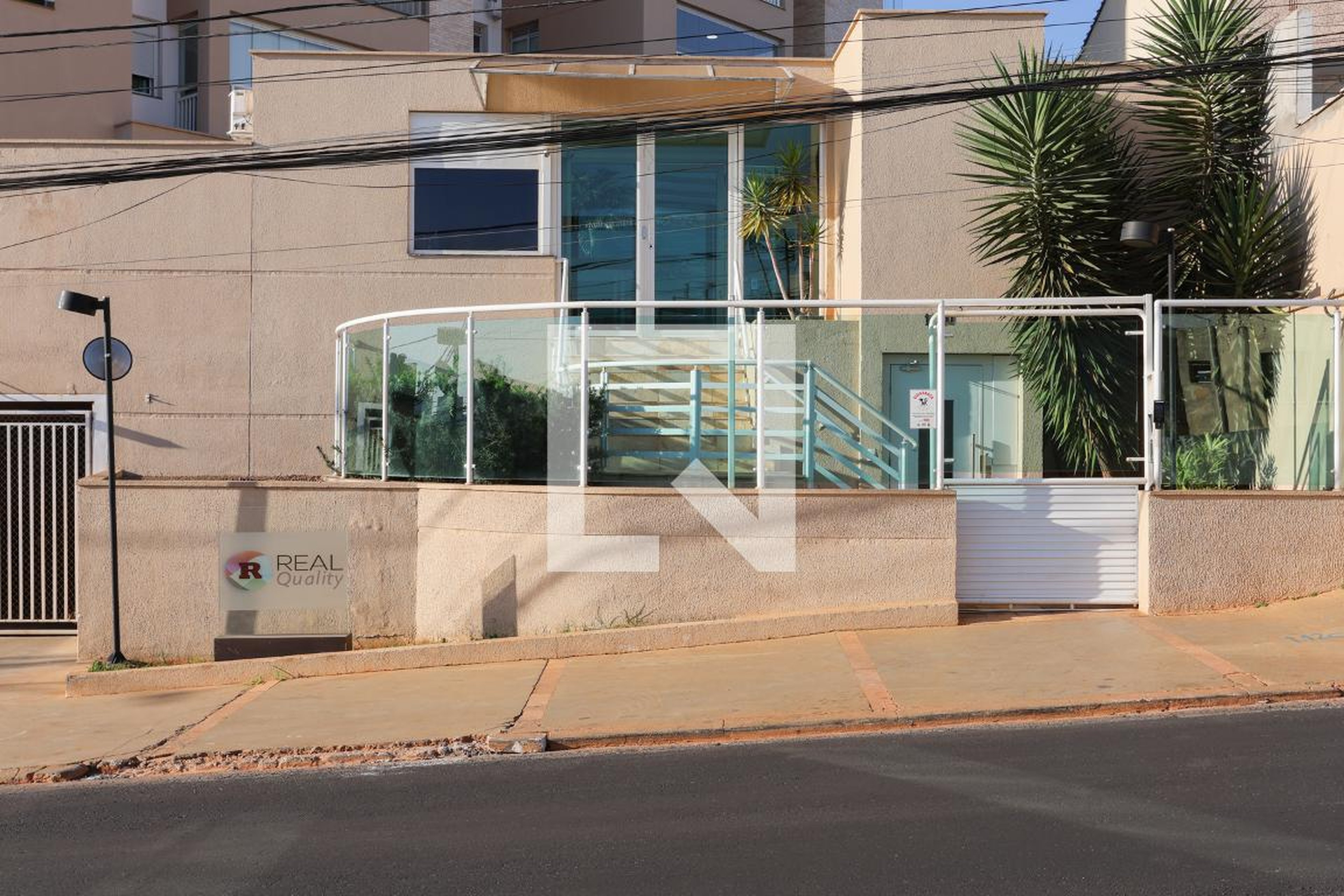 Fachada do condomínio Residencial Real Quality