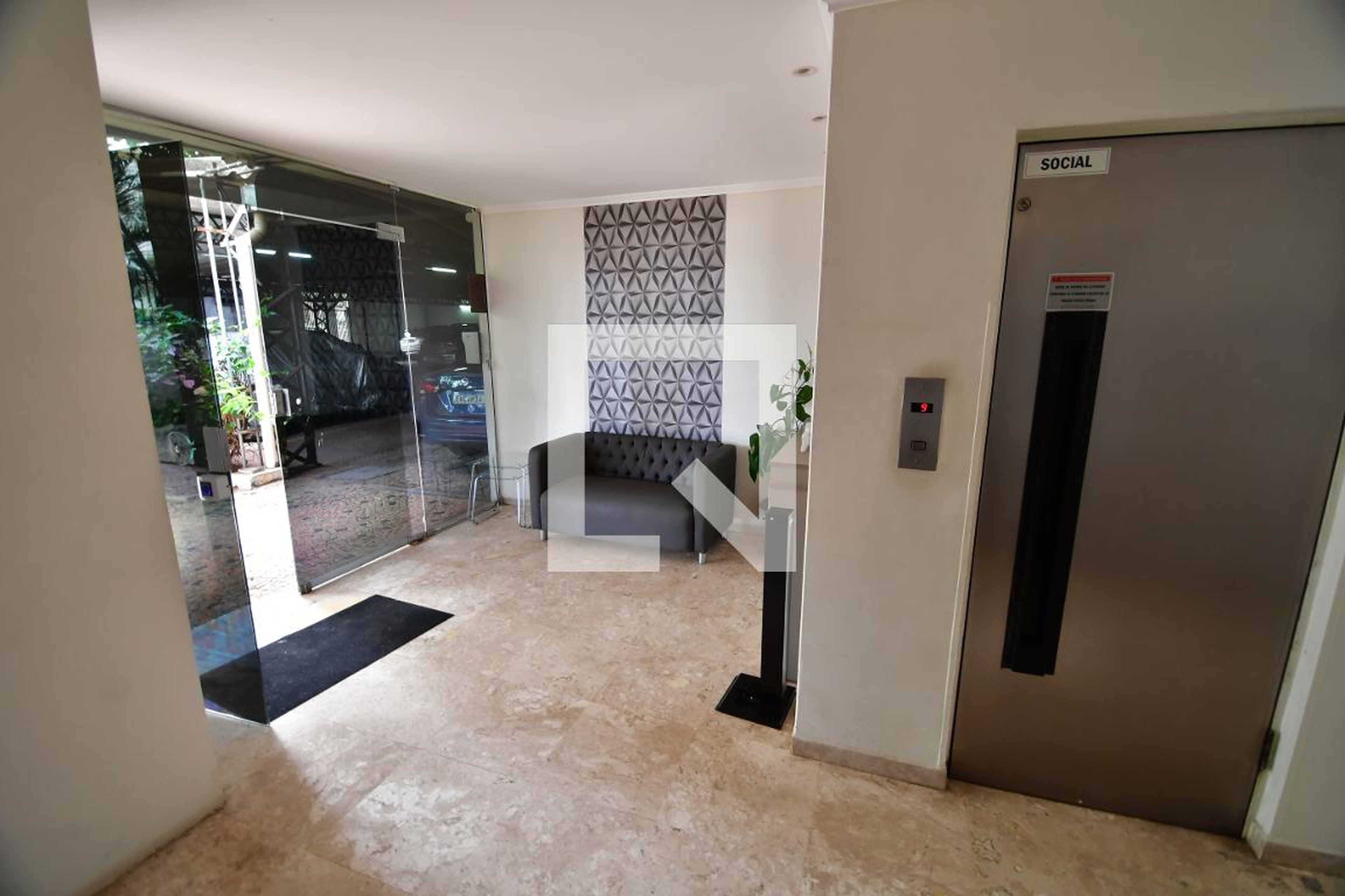 Hall social - Edifício Ipanema