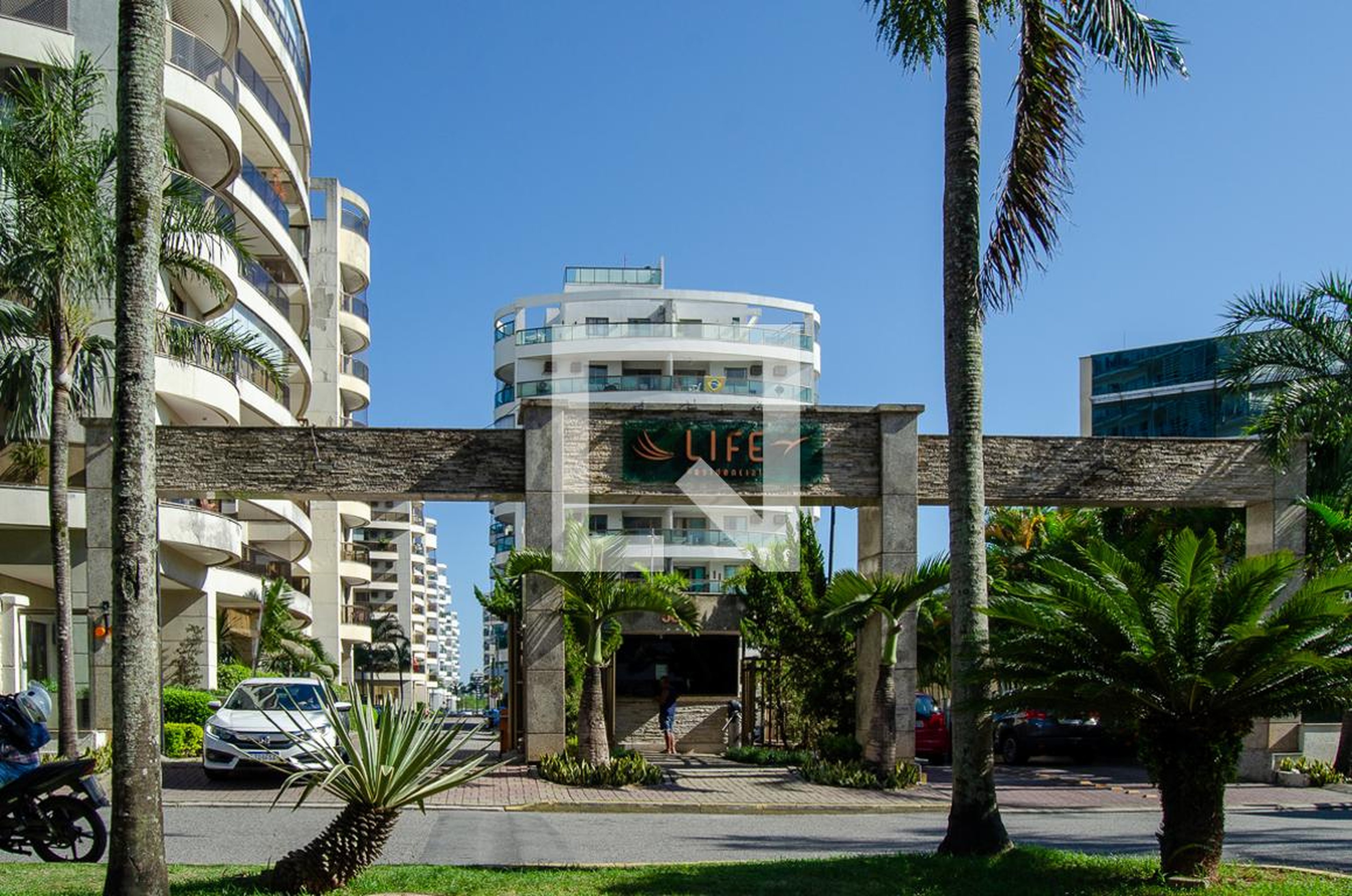 Fachada do Condomínio Condomínio Life Residencial