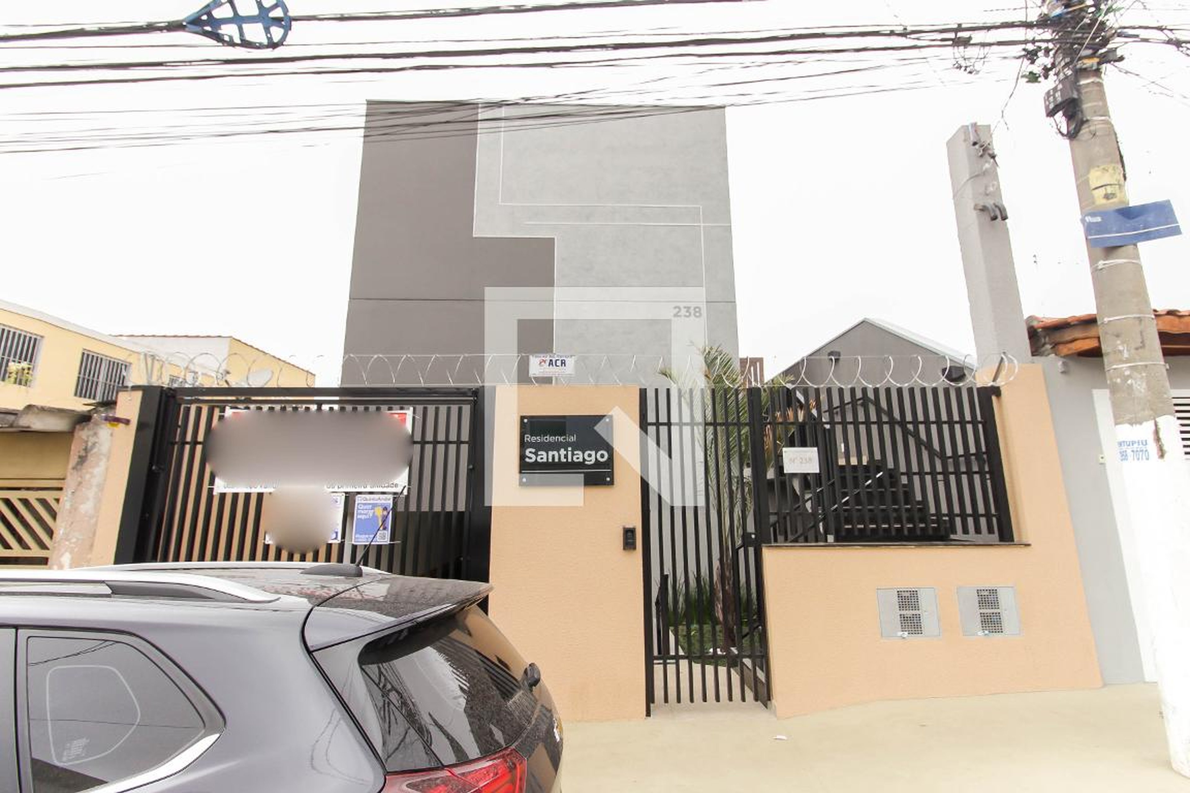 Fachada do Prédio Residencial Santiago