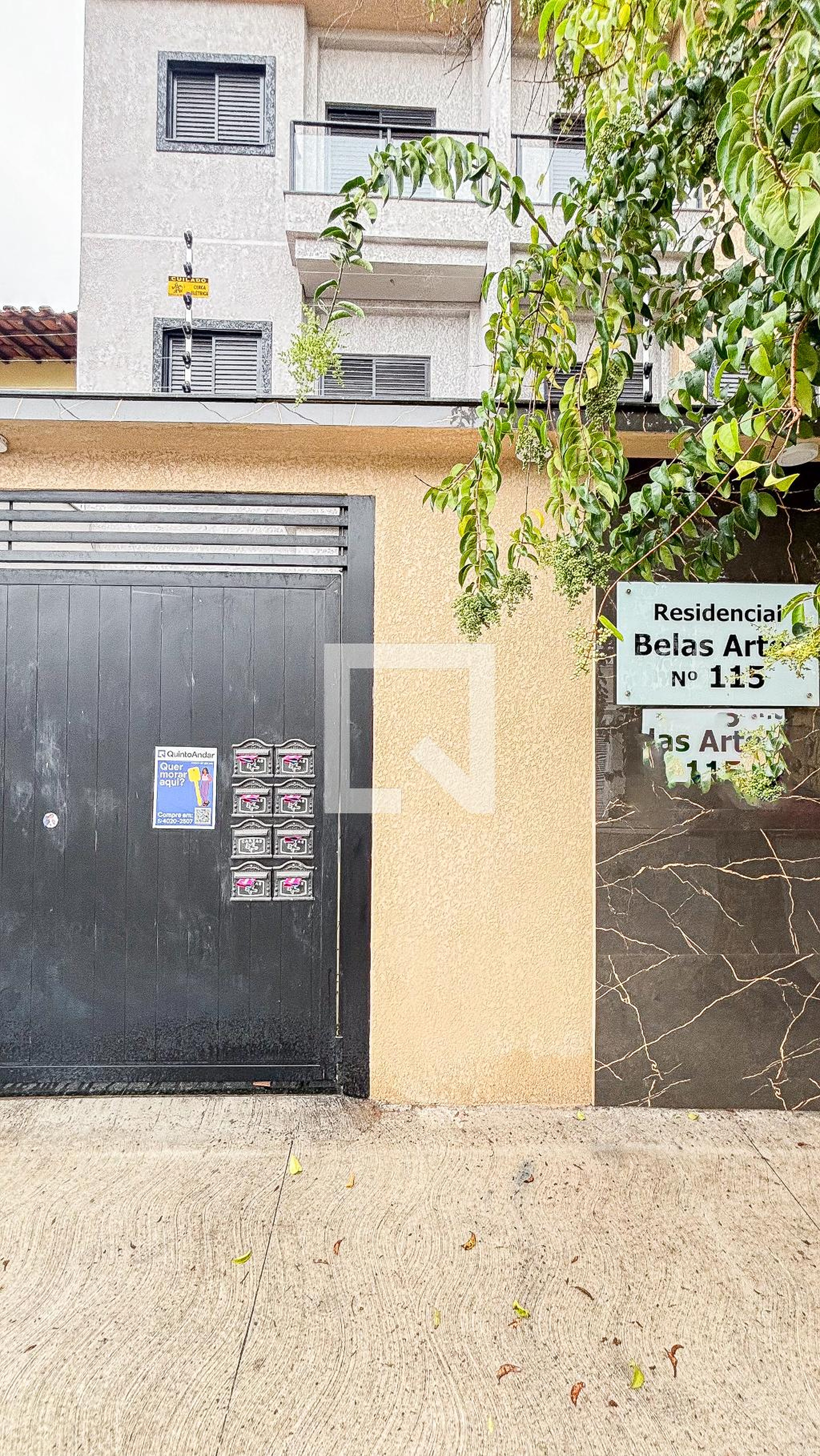 Fachada Condomínio em Rua José do Patrocínio, 115