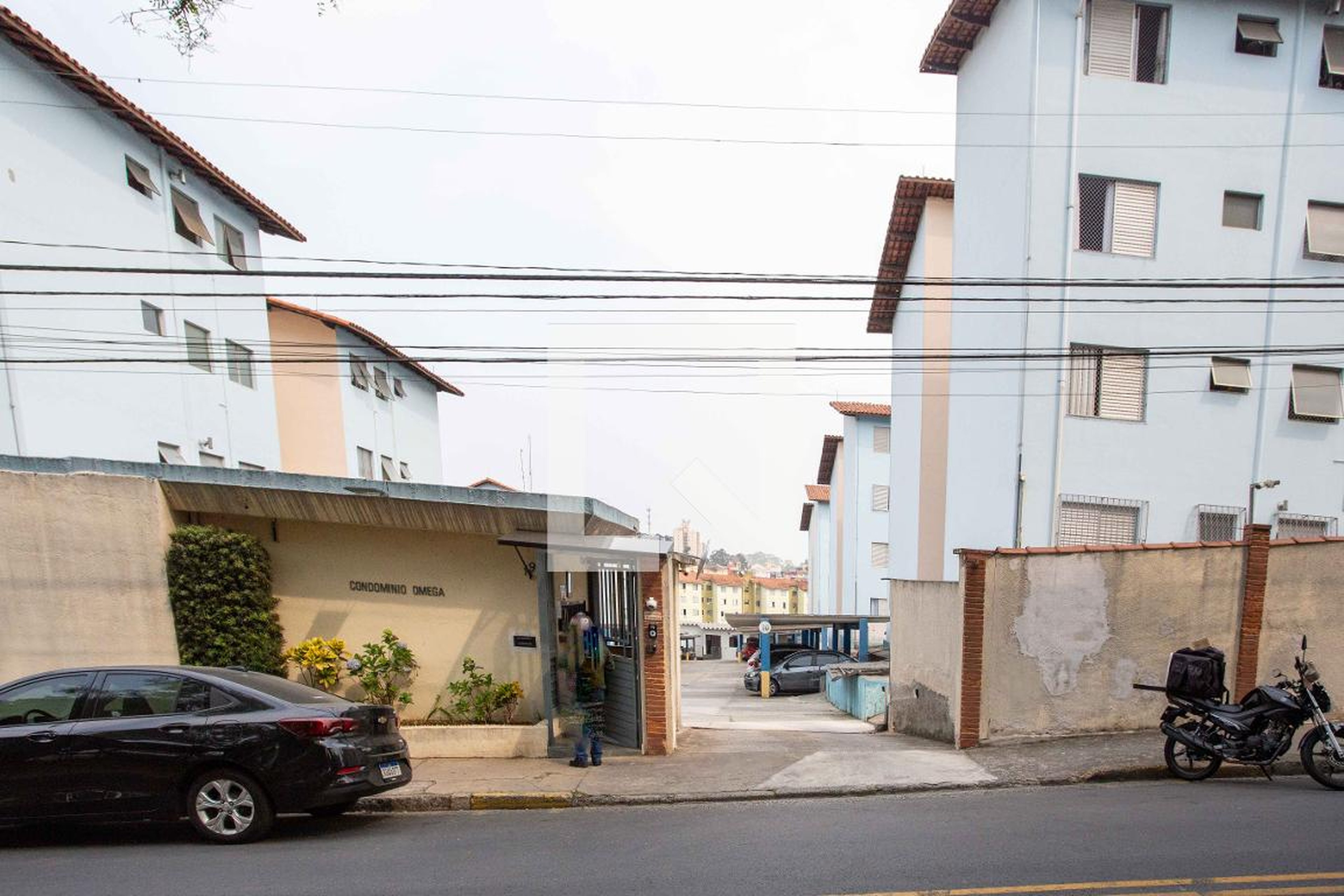 Fachada do condomínio Condomínio Omega