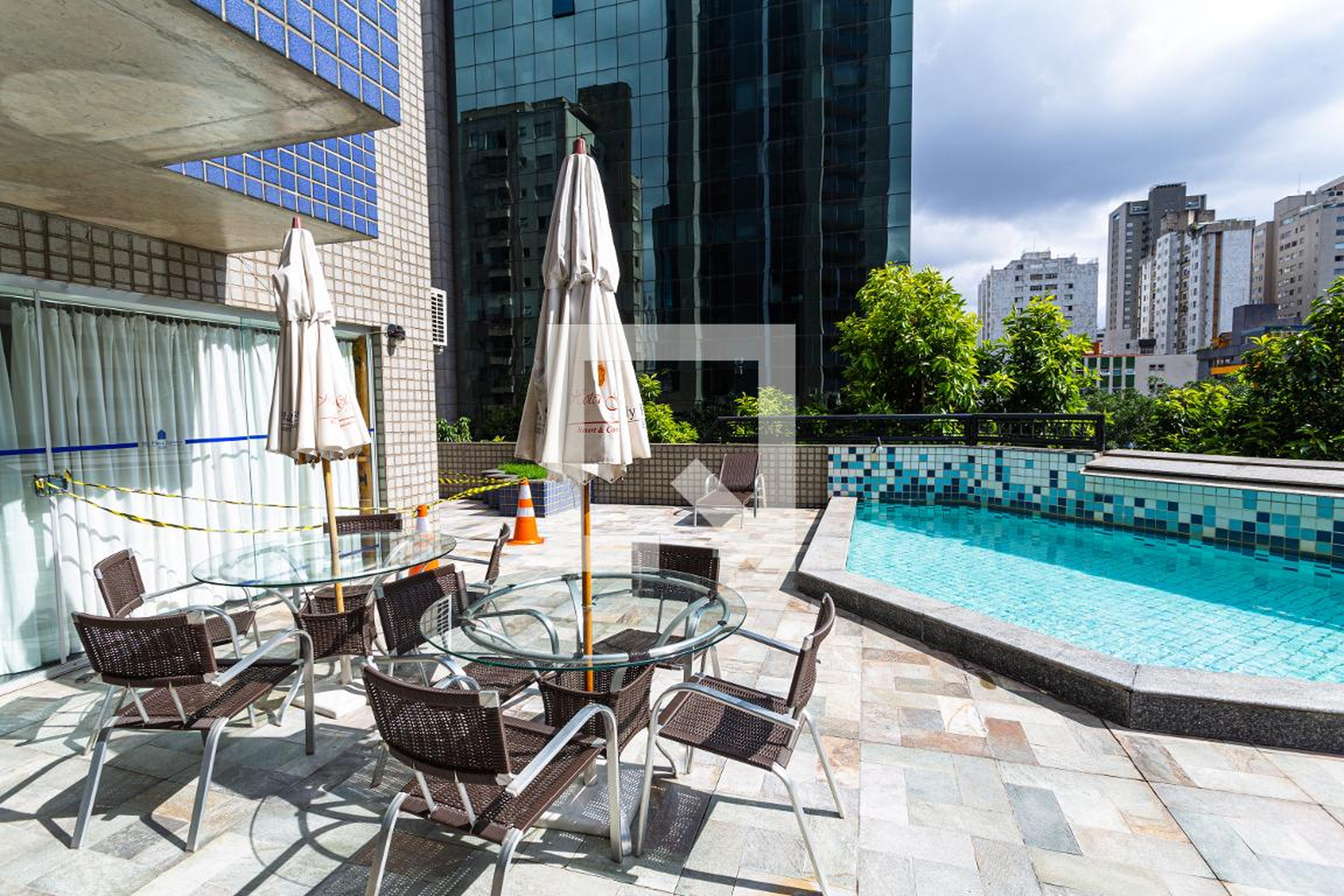 Área da Piscina - Edifício Engecom