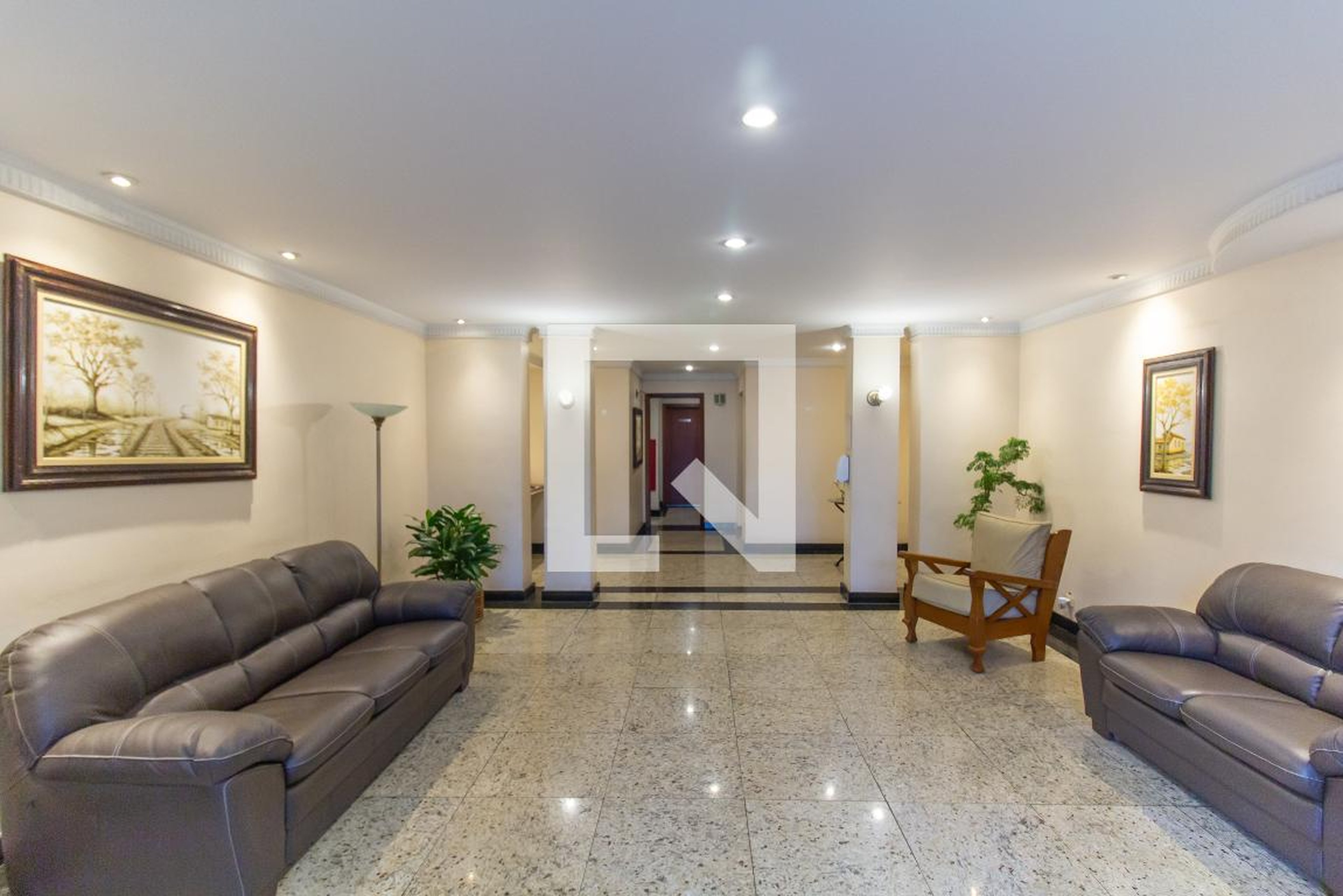 Hall social - Edifício Ilha da Terra