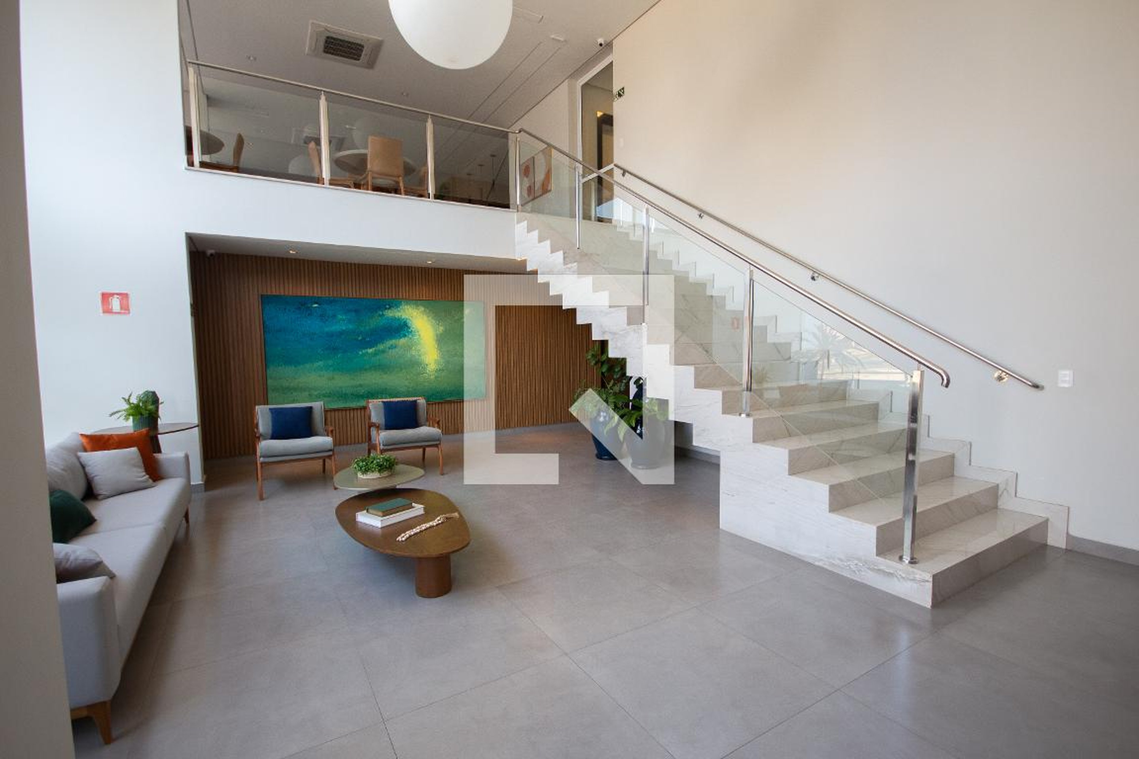 Hall de entrada - Edifício Vila Luna Residence