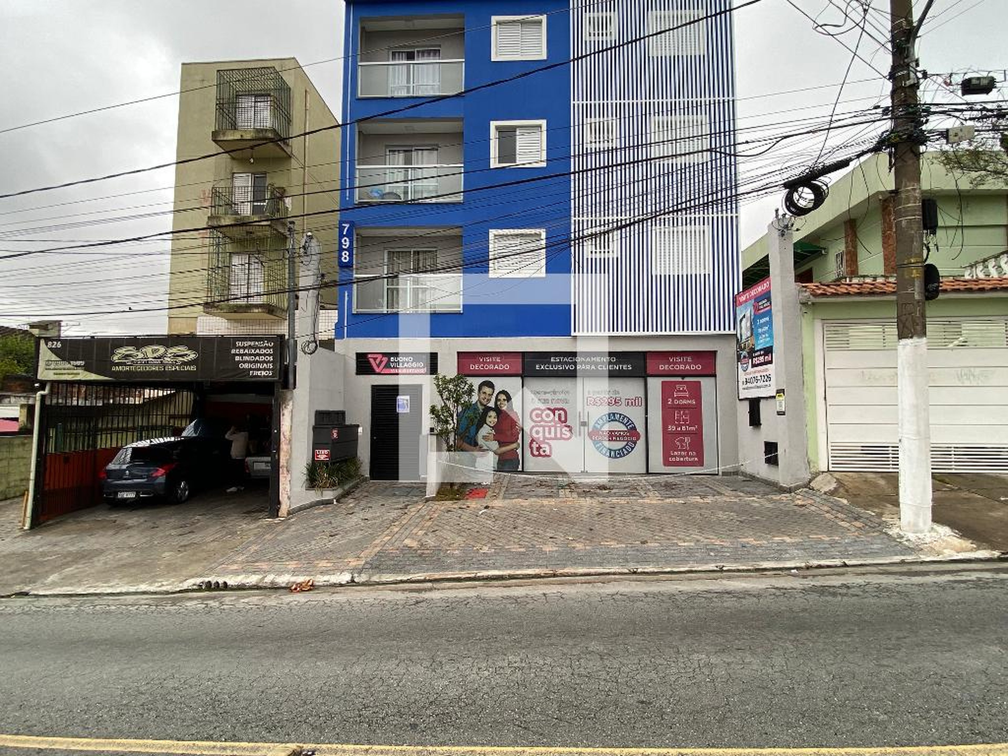 Fachada do Prédio Condomínio Buono Villaggio Vila Gustavo