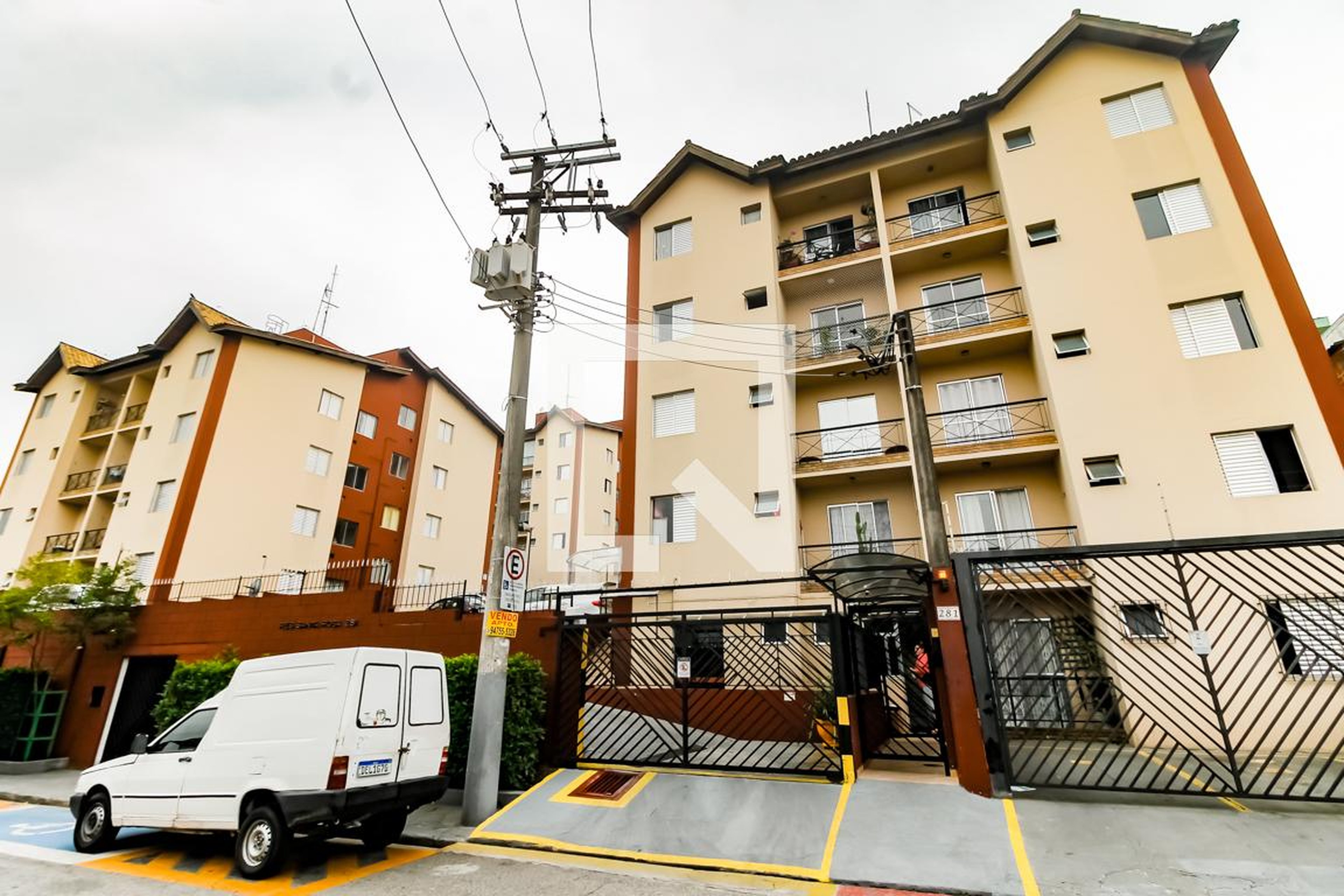 Fachada do Prédio Residencial Santa Rosa