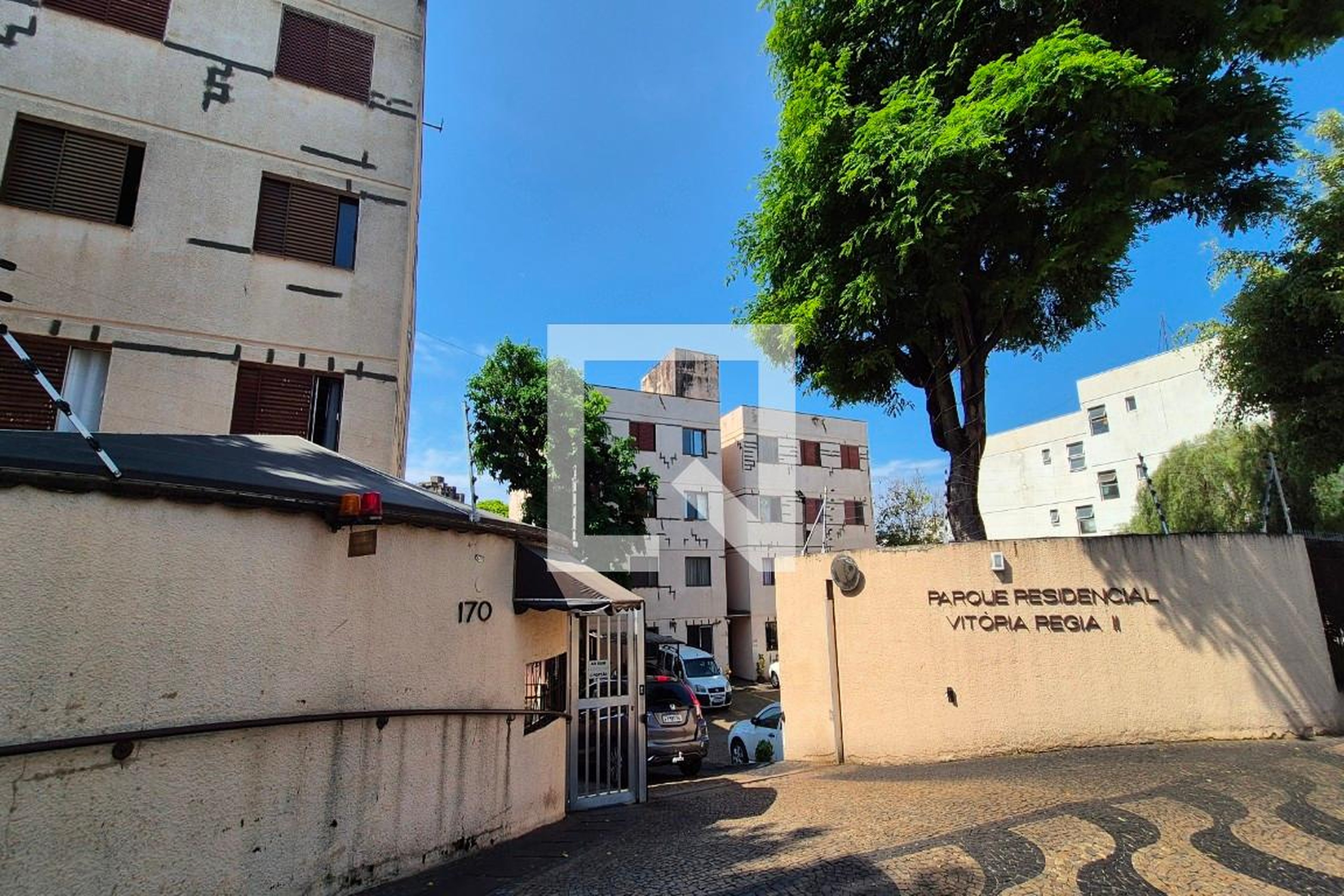 Fachada Condomínio Parque Residencial Vitória Régia II