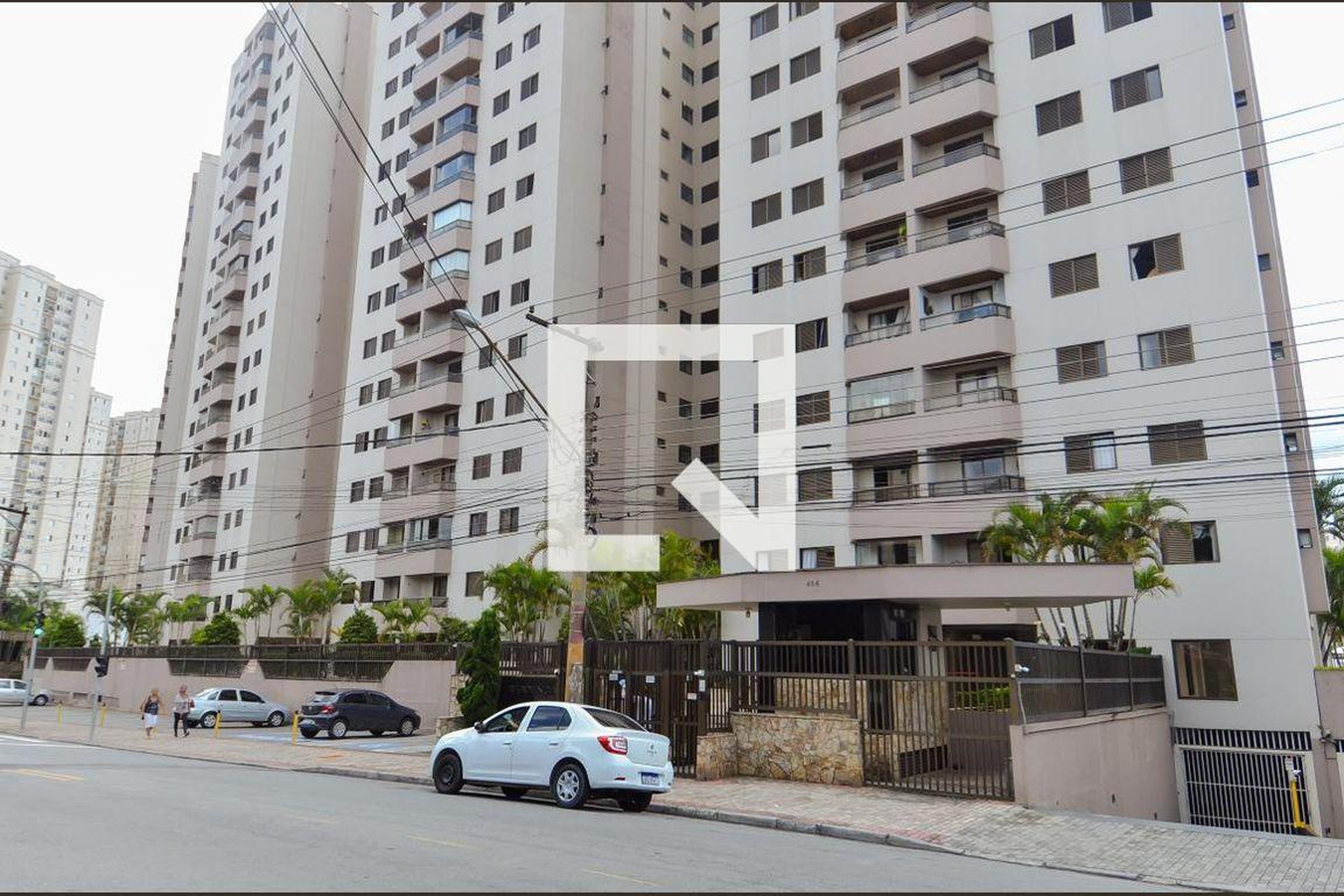 Fachada do Condomínio Condomínio Conjunto Residencial Ícaro
