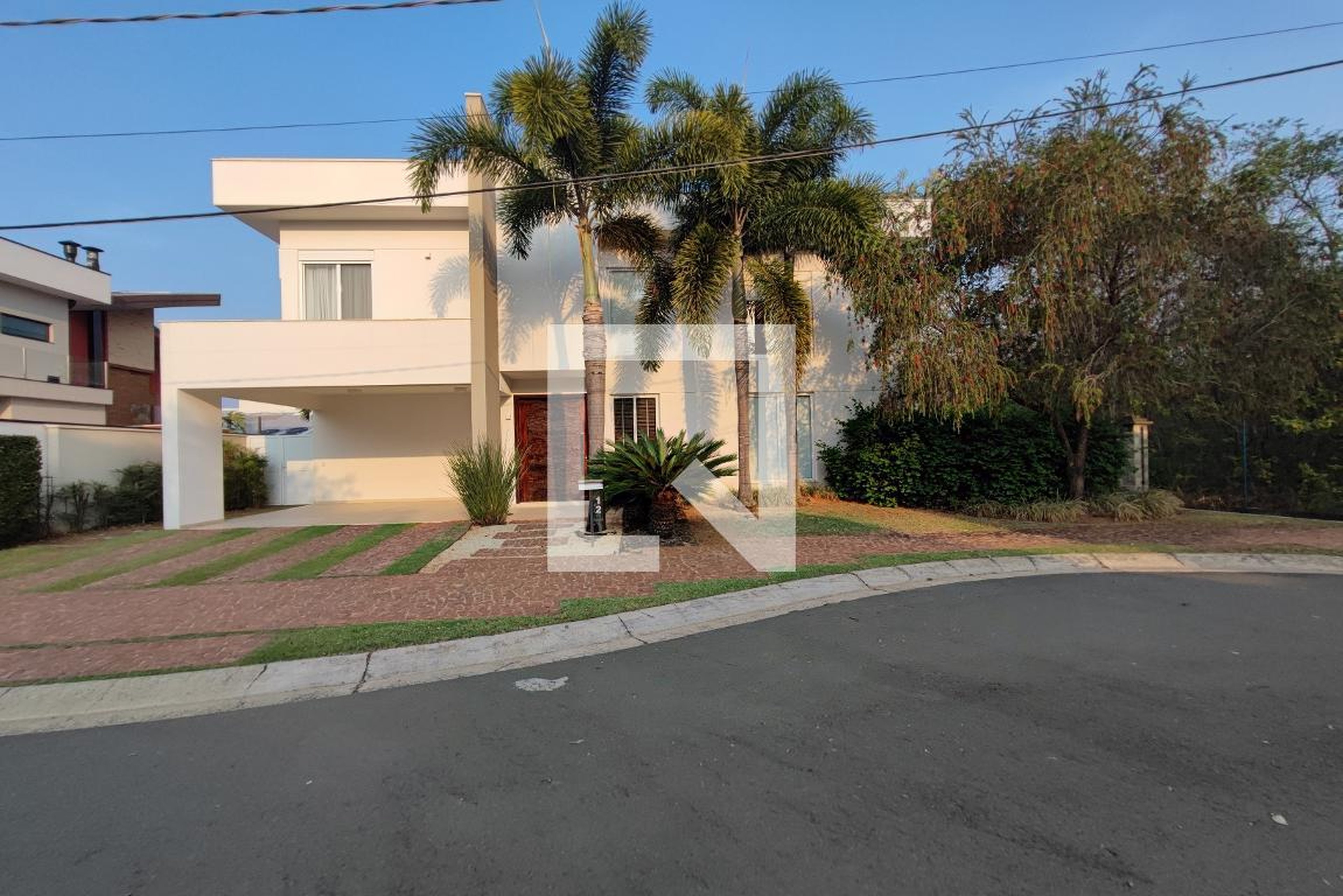 Fachada Condomínio em Rua Odilla Longo Fiquetti, 12