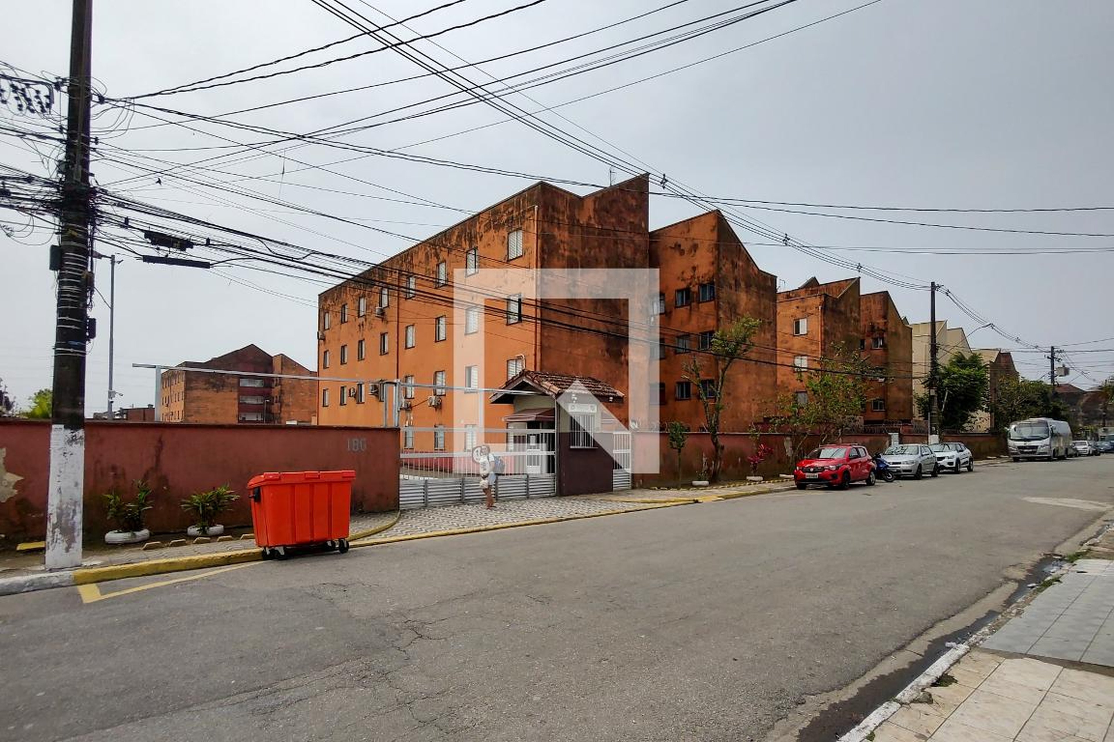 Fachada do Prédio Condomínio Topazio