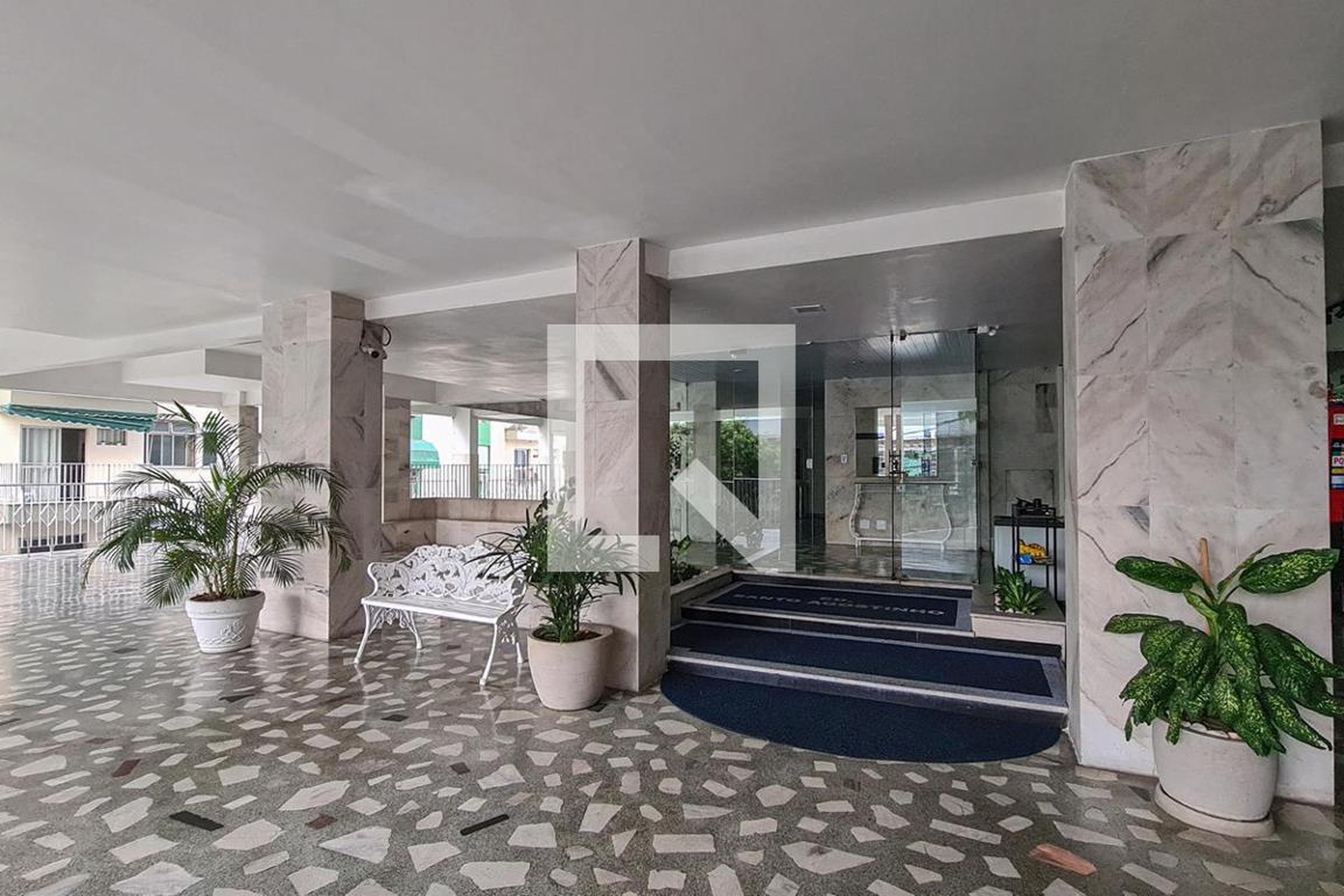 Hall social - Edifício Santo Agostinho