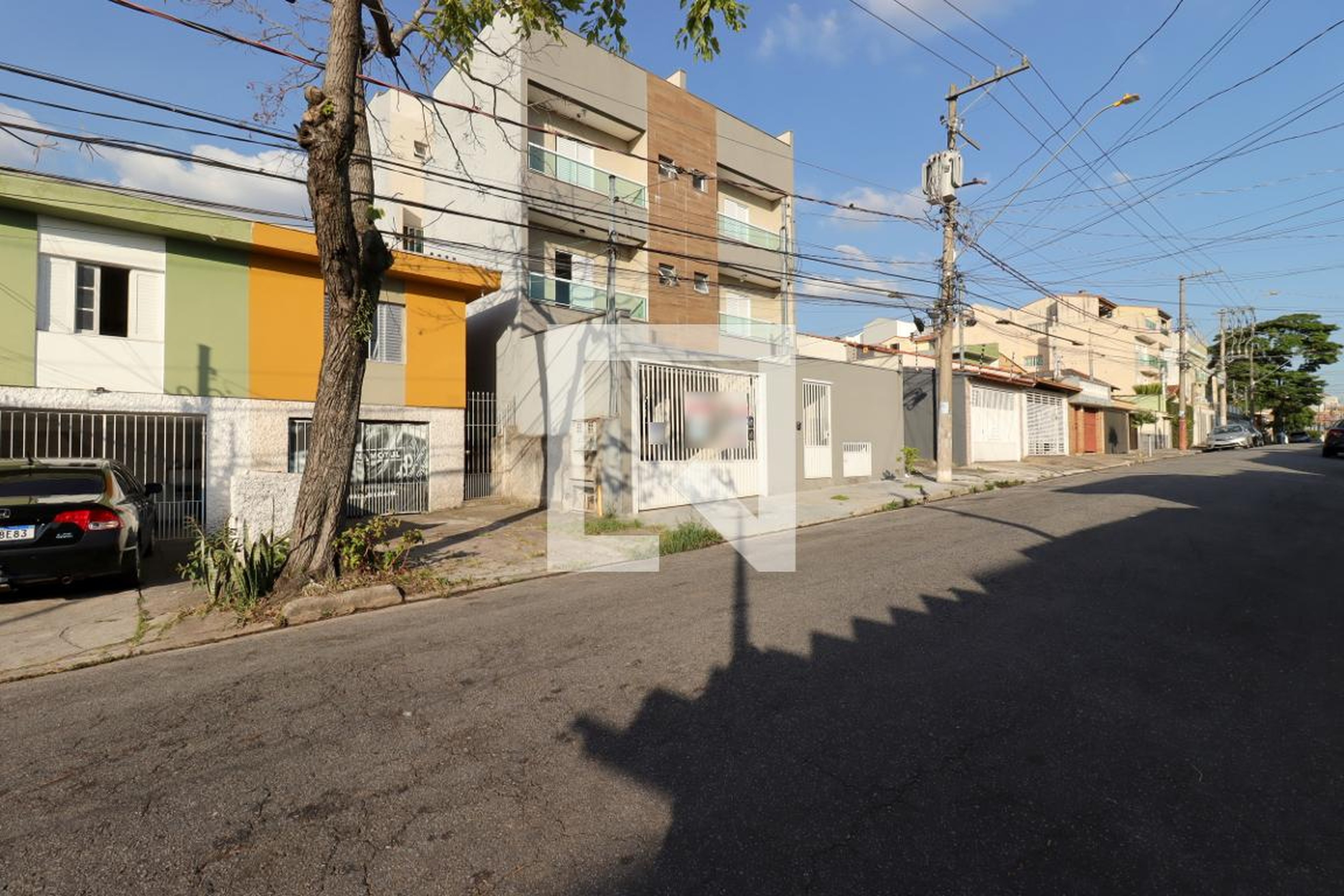 Fachada Condomínio em Rua Dalmácia, 127