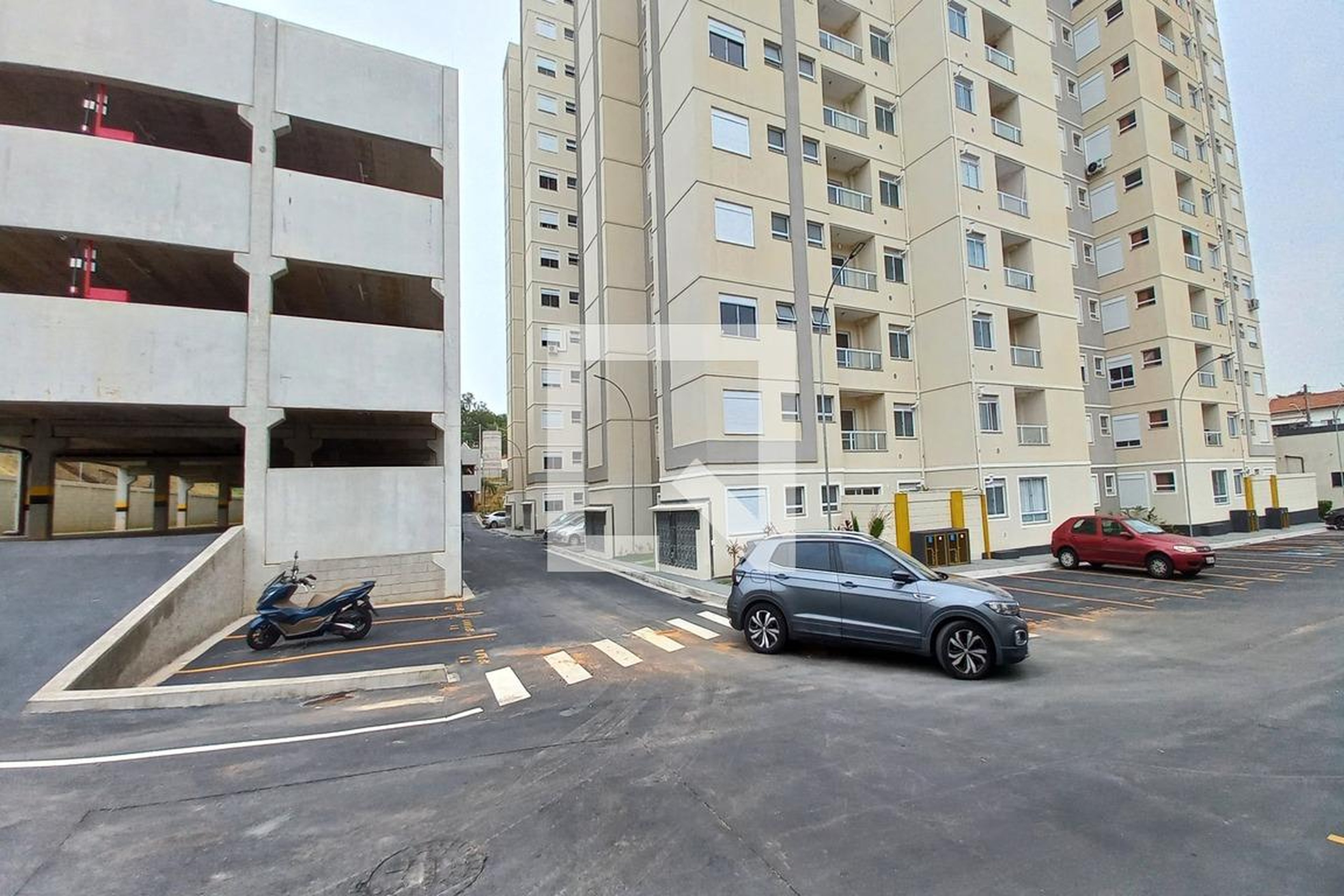 Fachada do Condominio Condomínio Safira Ville