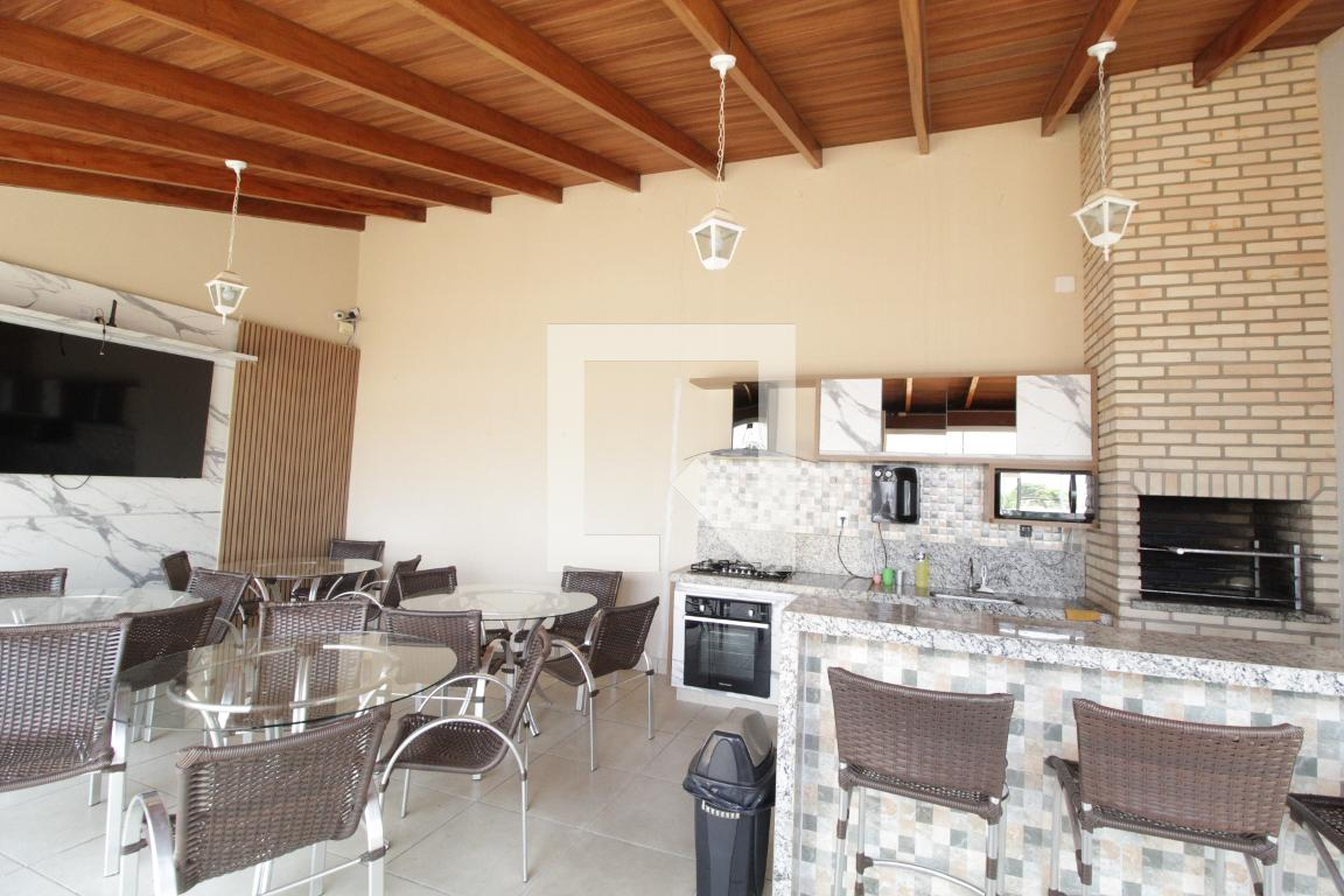 Área comum - Churrasqueira - 