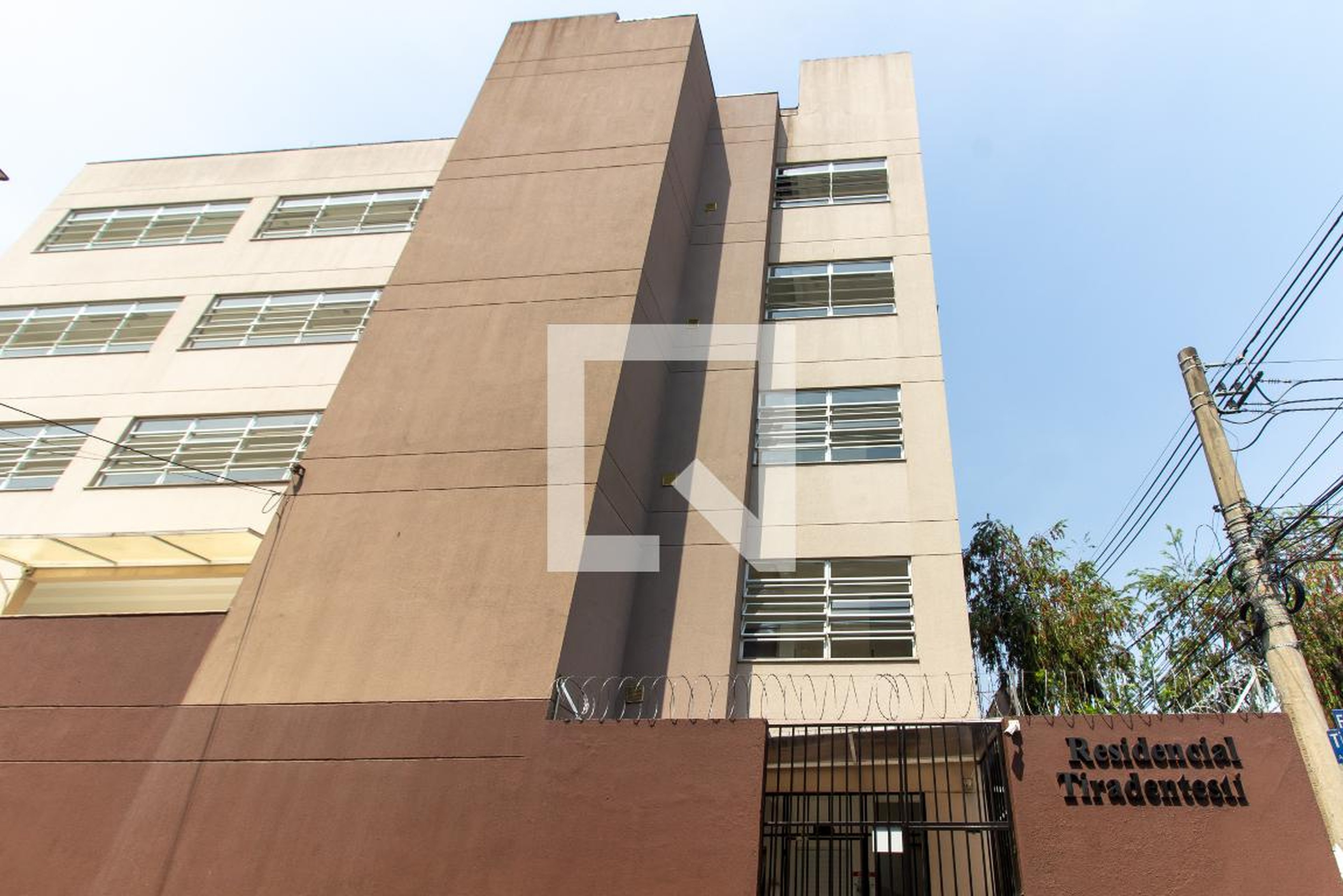Fachada do Prédio Residencial Tiradentes