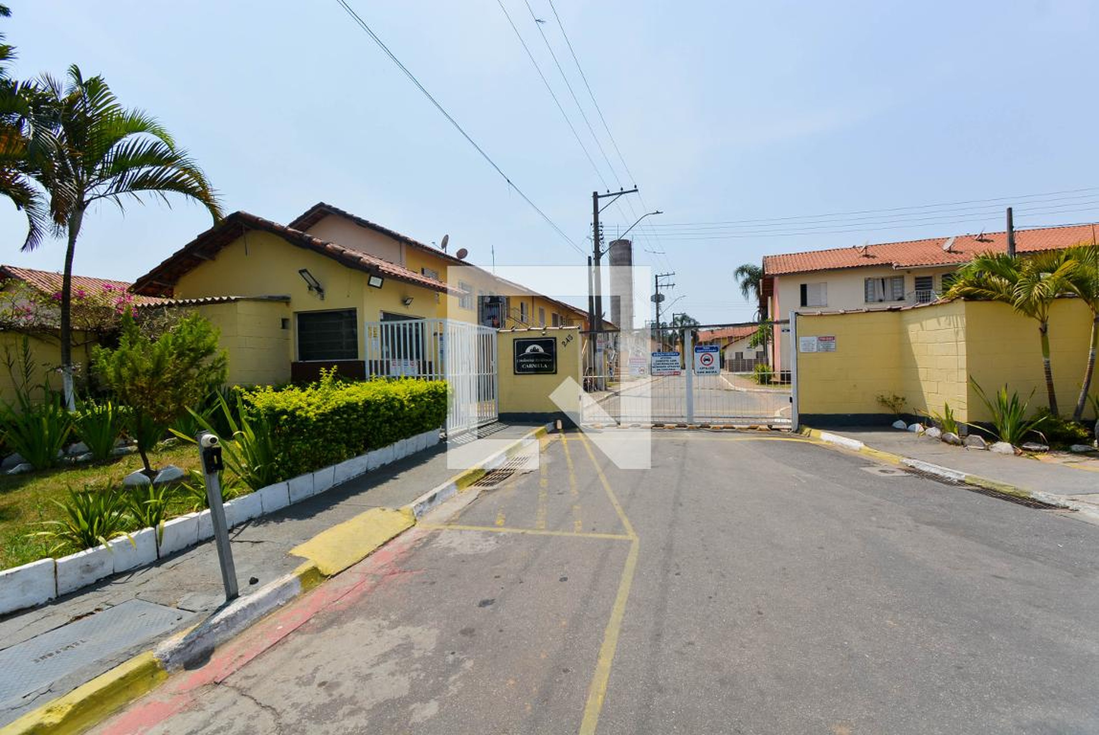 Fachada do Condomínio Residencial Carmela