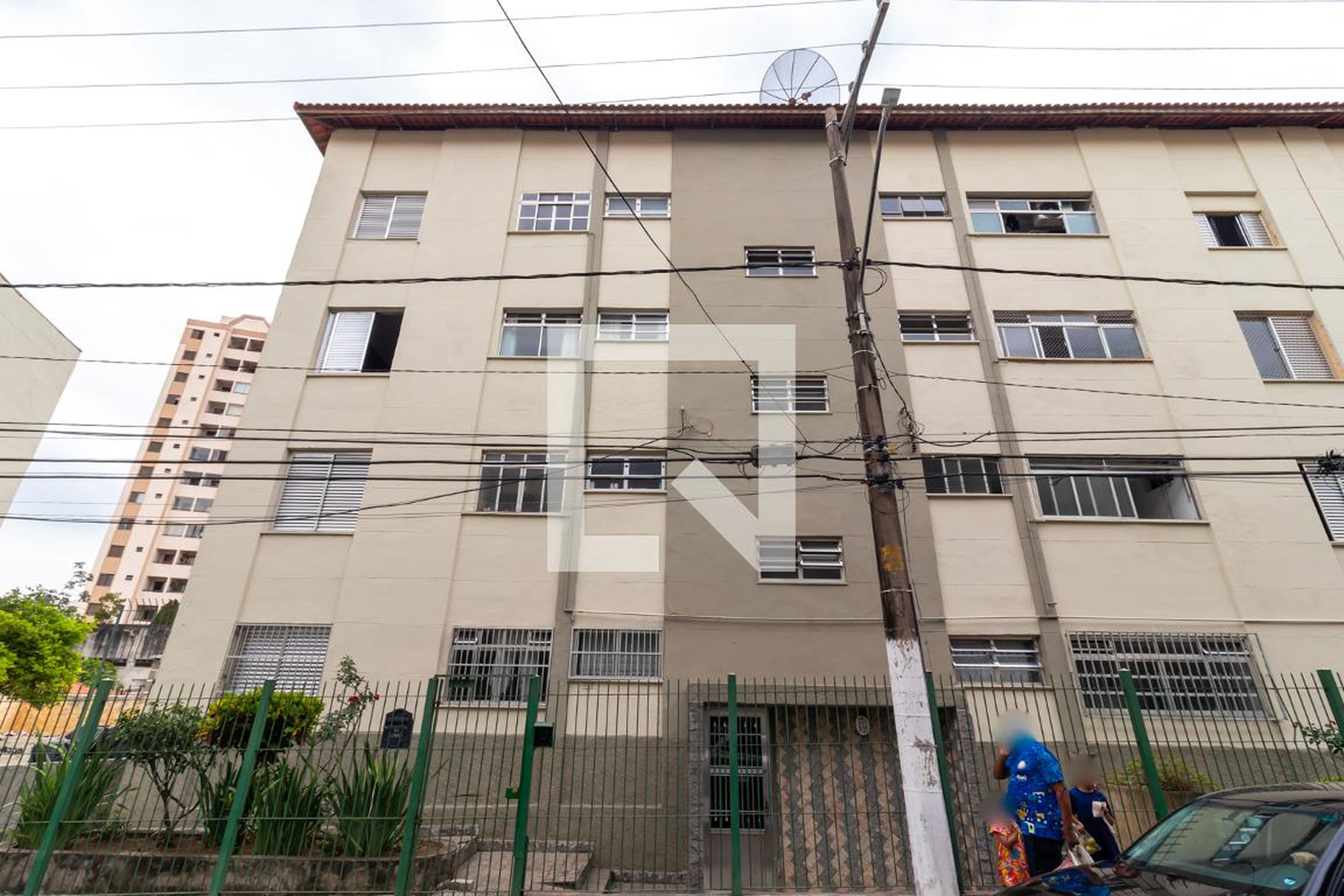 Fachada do Prédio Condomínio em Rua Coronel João da Silva Feijó, 330