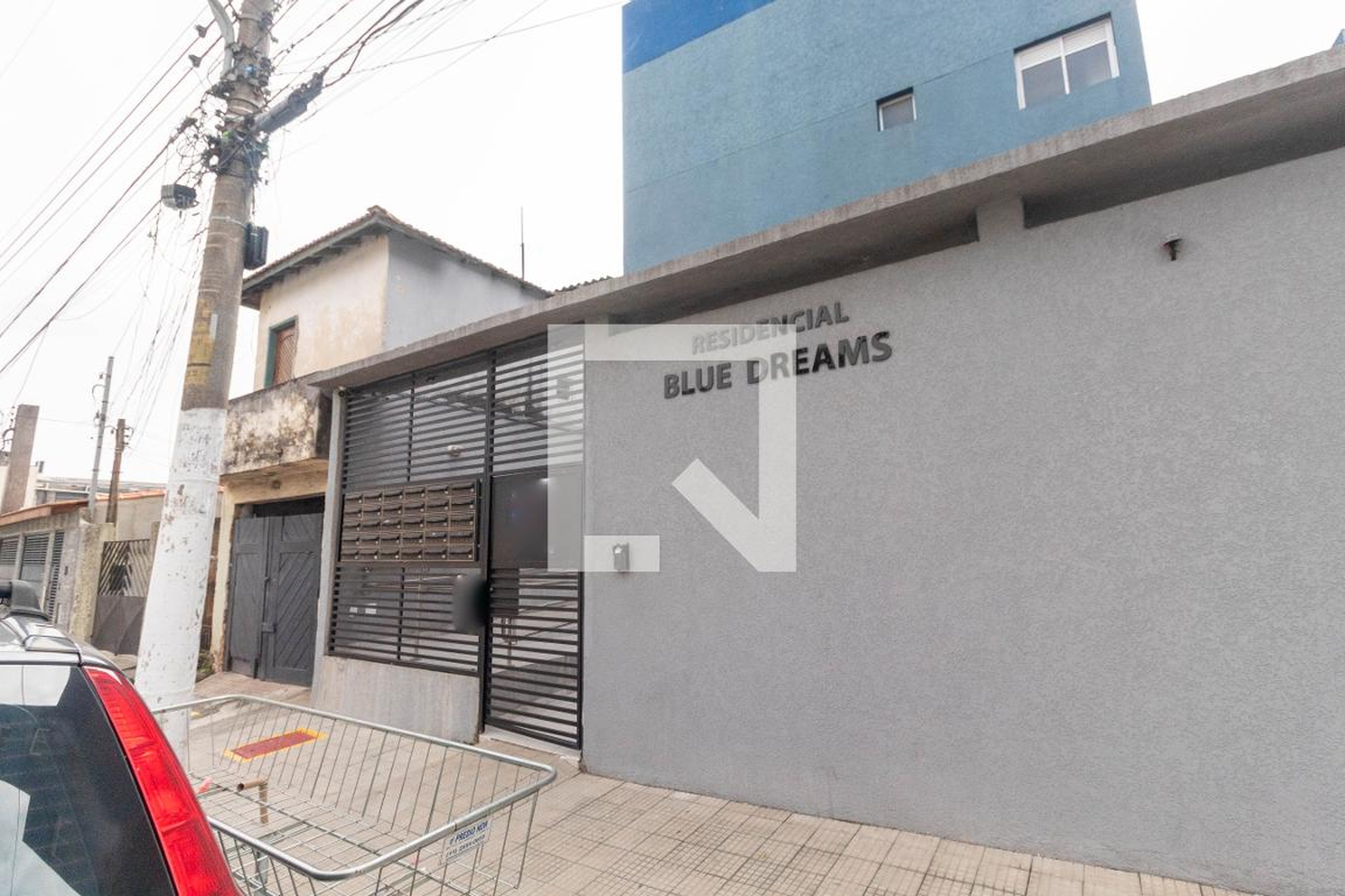Fachada do Prédio Residencial Blue Dreams