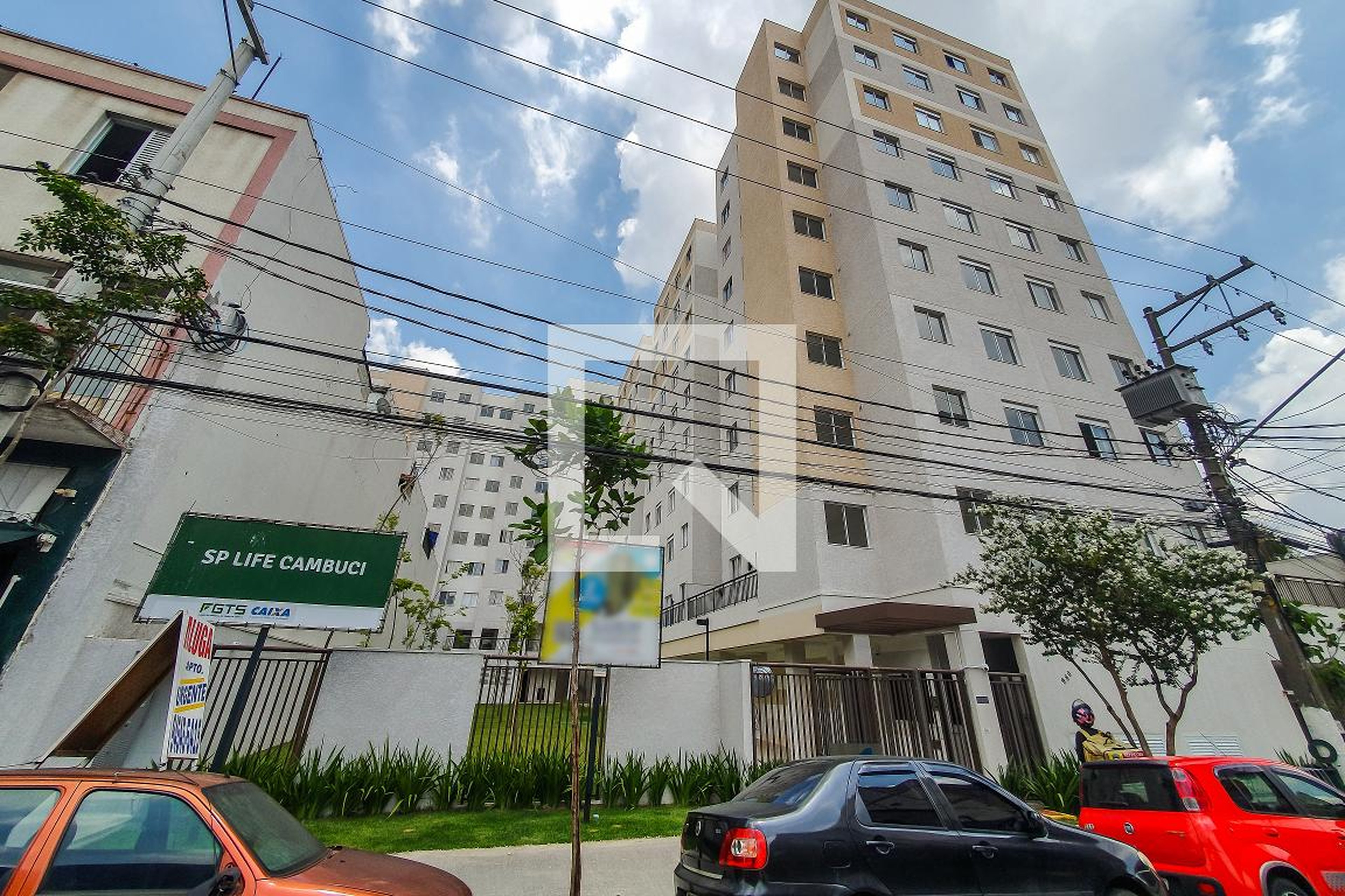 Fachada do Prédio Condomínio em Rua Barão de Jaguara, 960